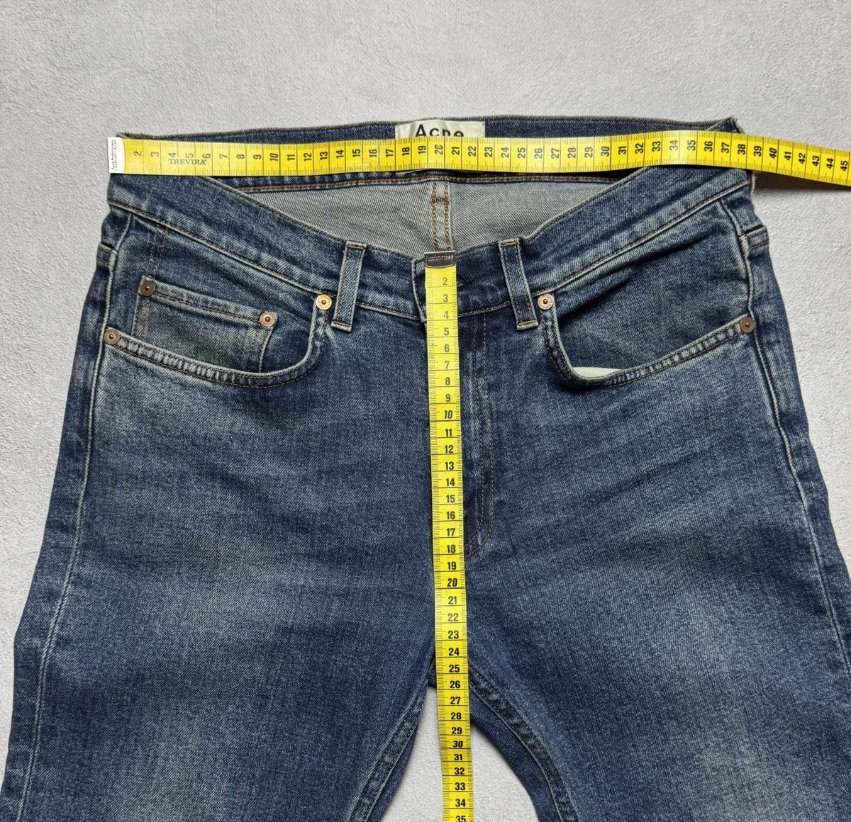 Acne Studios Acne Studios Ace Str Vintage Denim Pants size 30 Size US 30 / EU 46 - 13 Thumbnail