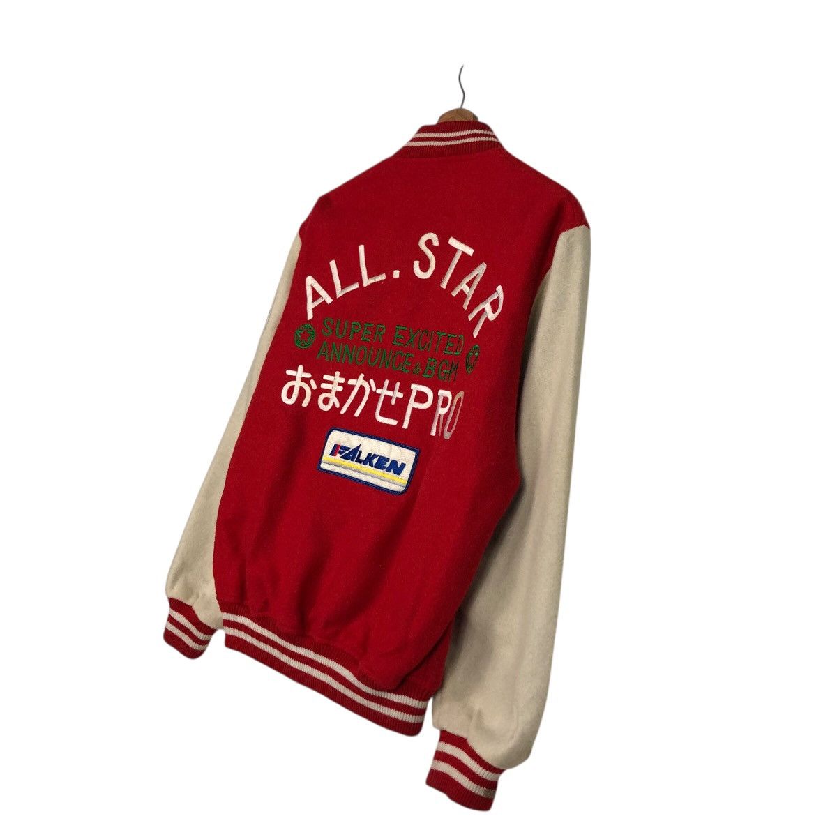Japanese Brand 📌Vintage Bomber Jacket All Star Big Logo Hysteric Glamour Size US L / EU 52-54 / 3 - 11 Thumbnail