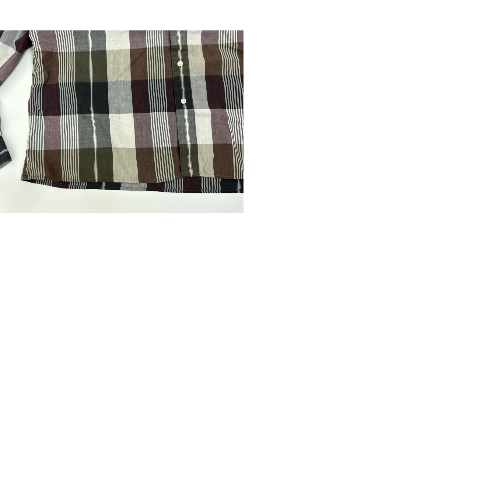 Pierre Cardin VINTAGE Pierre Cardin Shirt Men XL Check 80s Casual Hipster Preppy Lightweight Cotton Poly Blend Long Sleeve Button-Up Gray Collared 80s Theme Size US XL / EU 56 / 4 - 9 Thumbnail