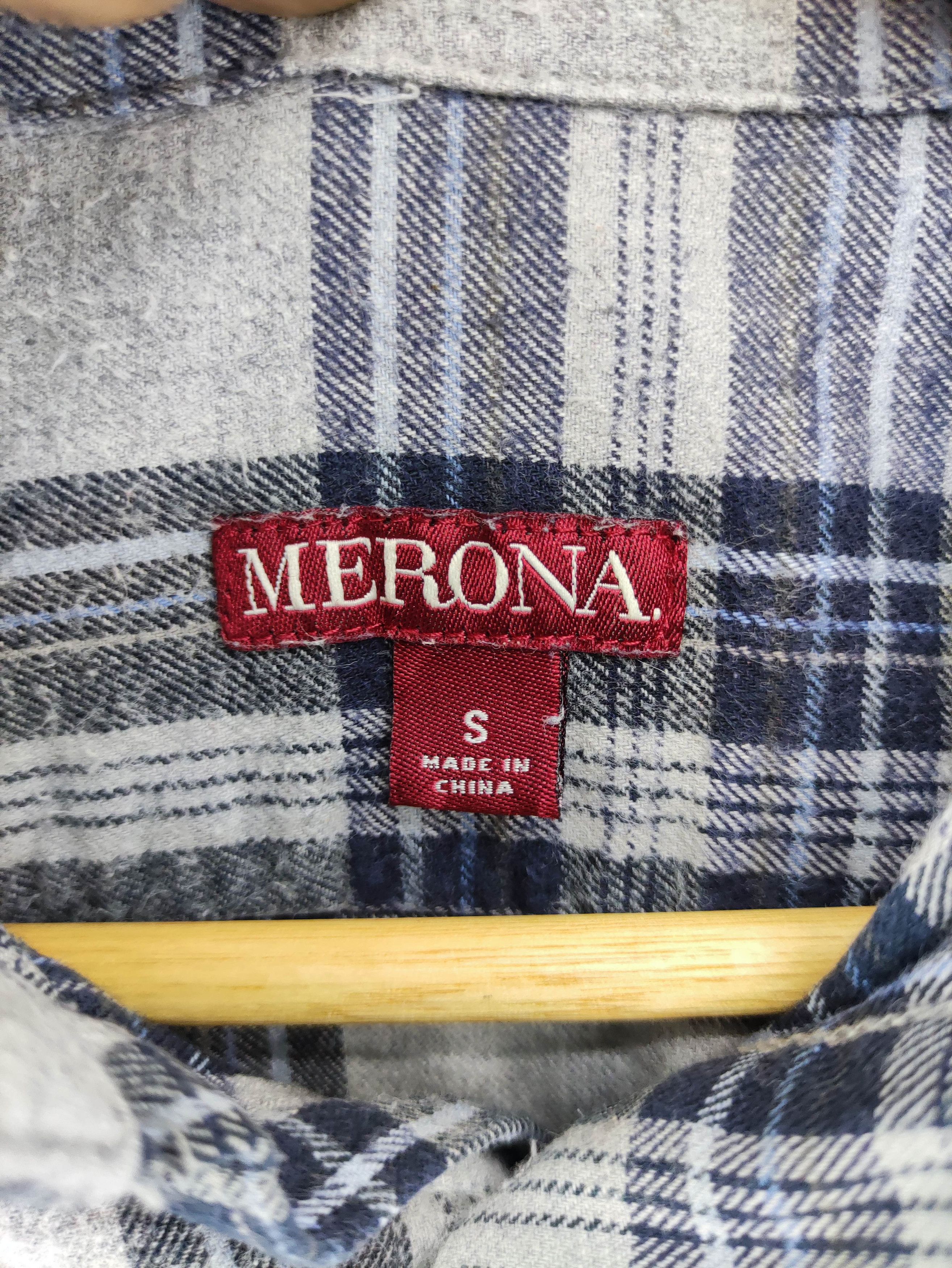 Merona Vintage Merona Flannel Shirt Button Up Size US M / EU 48-50 / 2 - 2 Thumbnail