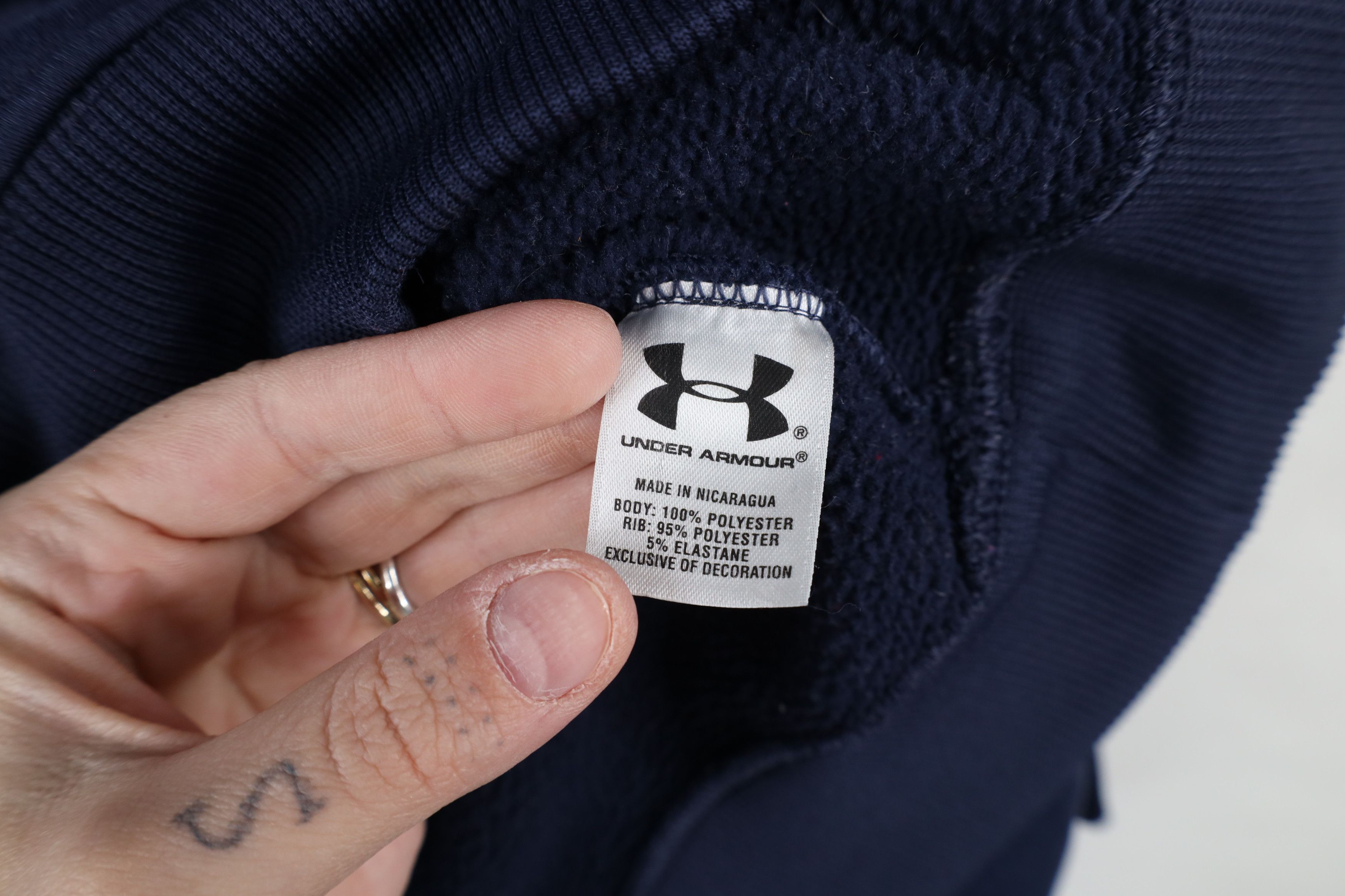 Under Armour × Vintage Under Armour Storm Hockey Toledo Walleye Hockey Hoodie Size US L / EU 52-54 / 3 - 9 Thumbnail