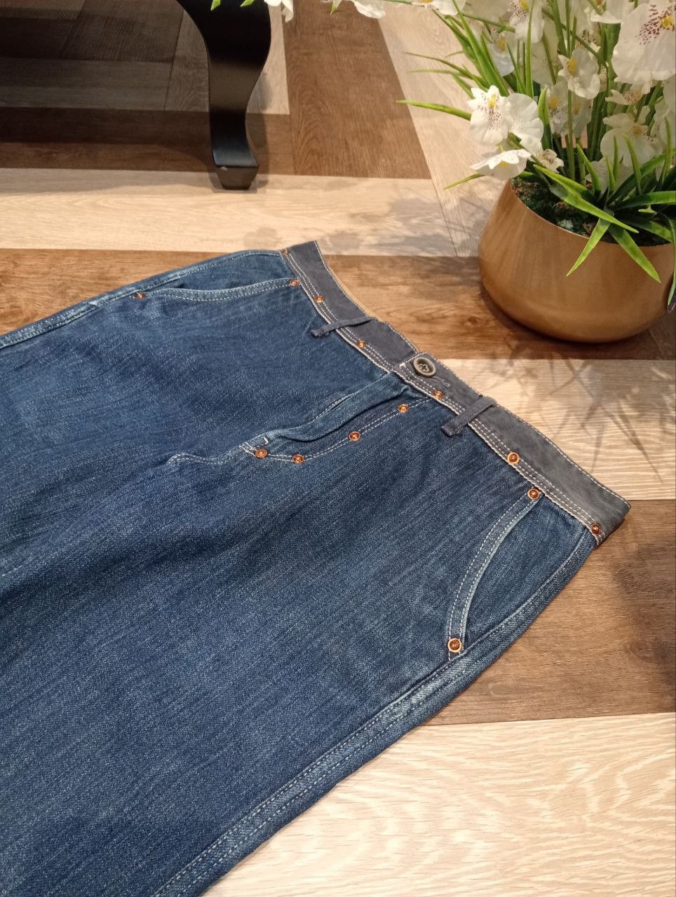 Kapital KAPITAL X KIRO HIRATA HIP BAG FLARED DENIM PANTS Size US 30 / EU 46 - 5 Thumbnail