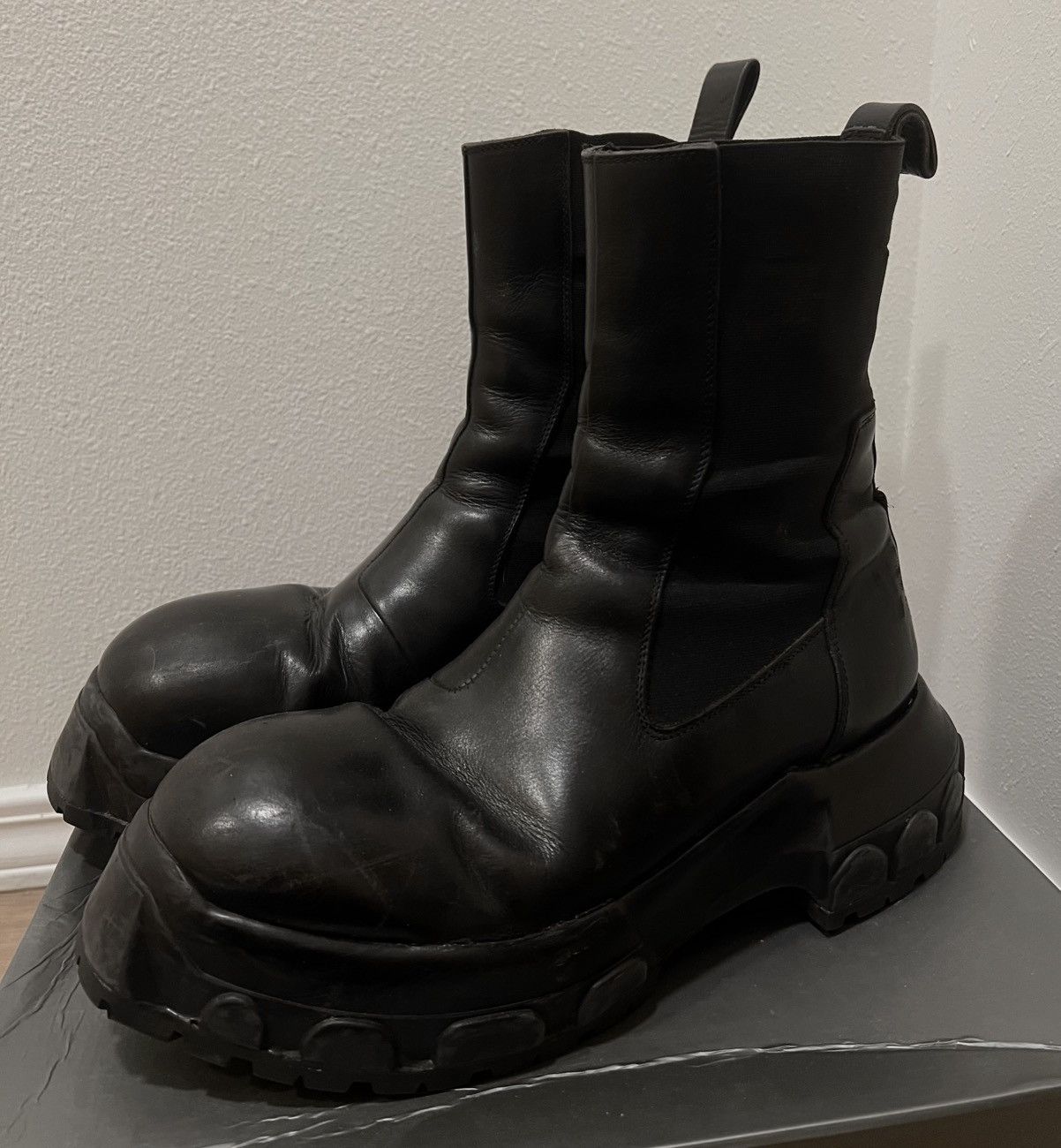 Rick Owens Rick Owens Beatle Bozo Tractor Chelsea Boots