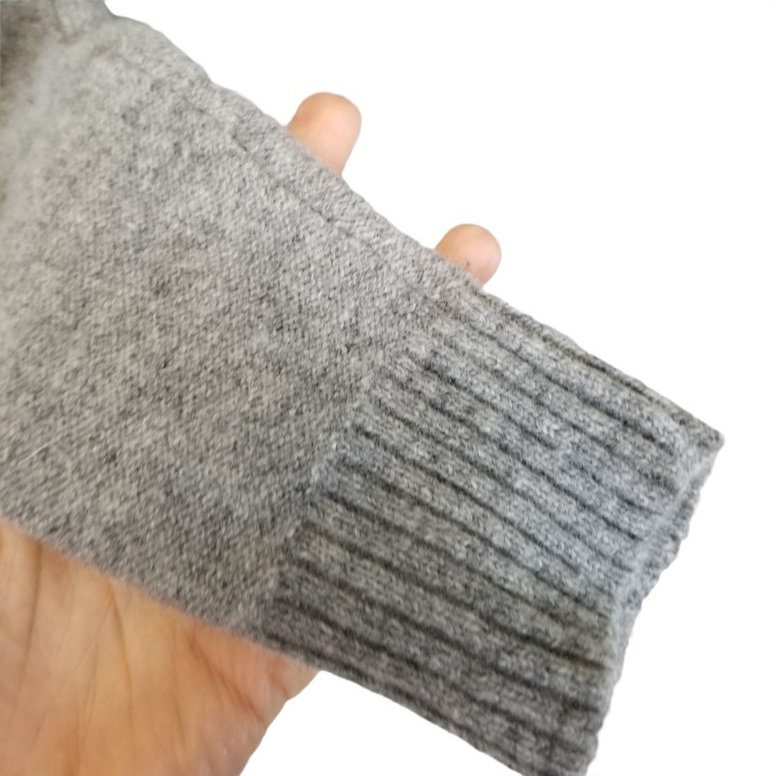 J.Crew J. Crew Womens Wool Sweater Leather Elbow Patch Sz S Preppy Size S / US 4 / IT 40 - 5 Thumbnail