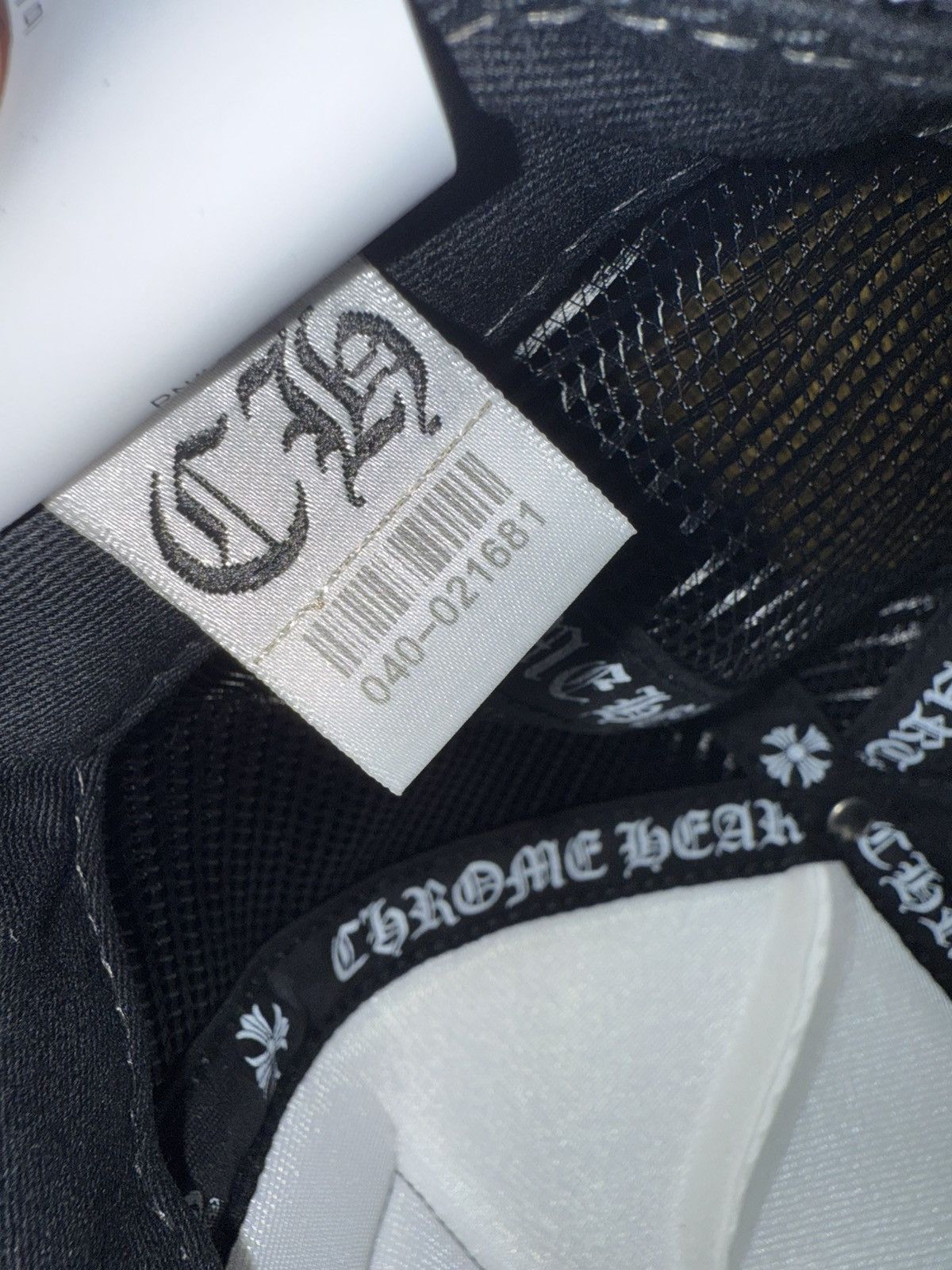 Chrome Hearts Chrome hearts exclusive “fuck Hollywood” trucker hat Size ONE SIZE - 7 Thumbnail