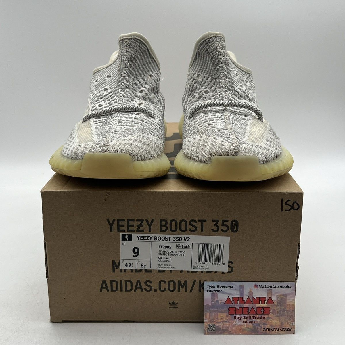 Adidas Yeezy boost 350 v2 static non reflective Size US 9 / EU 42 - 2 Thumbnail