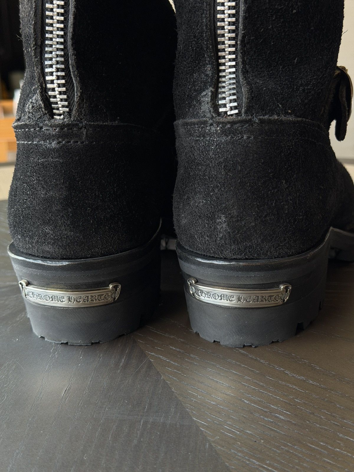 Chrome Hearts Chrome Hearts × Wesco Engineer Boots Size US 8.5 / EU 41-42 - 3 Thumbnail