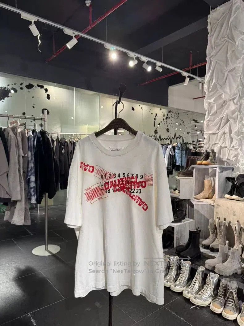 Maison Margiela Maison Margiela Short Sleeve T. Size US M / EU 48-50 / 2 - 1 Thumbnail