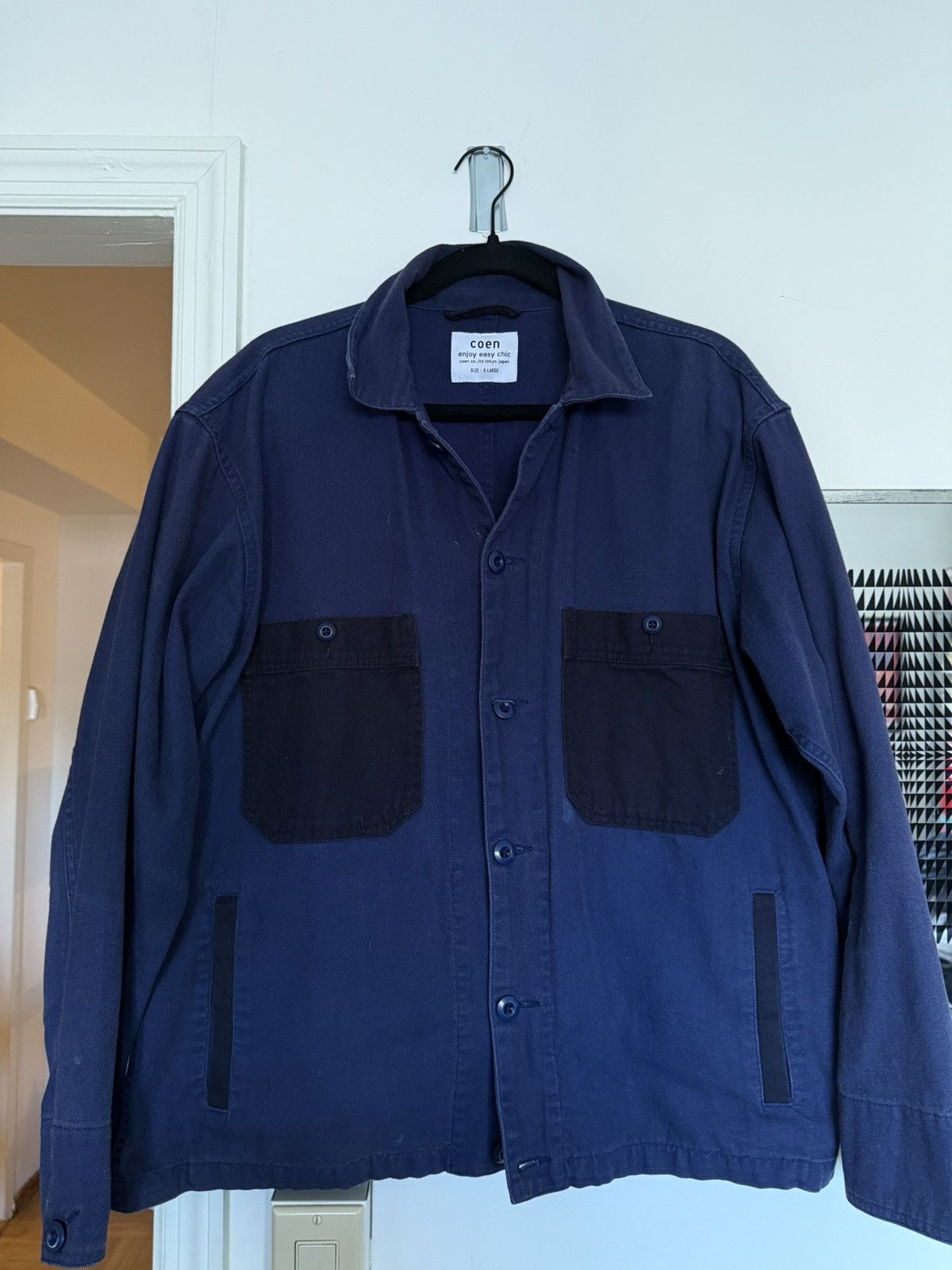Japanese Brand Japanese Chore Coat Size US XL / EU 56 / 4 - 1 Thumbnail
