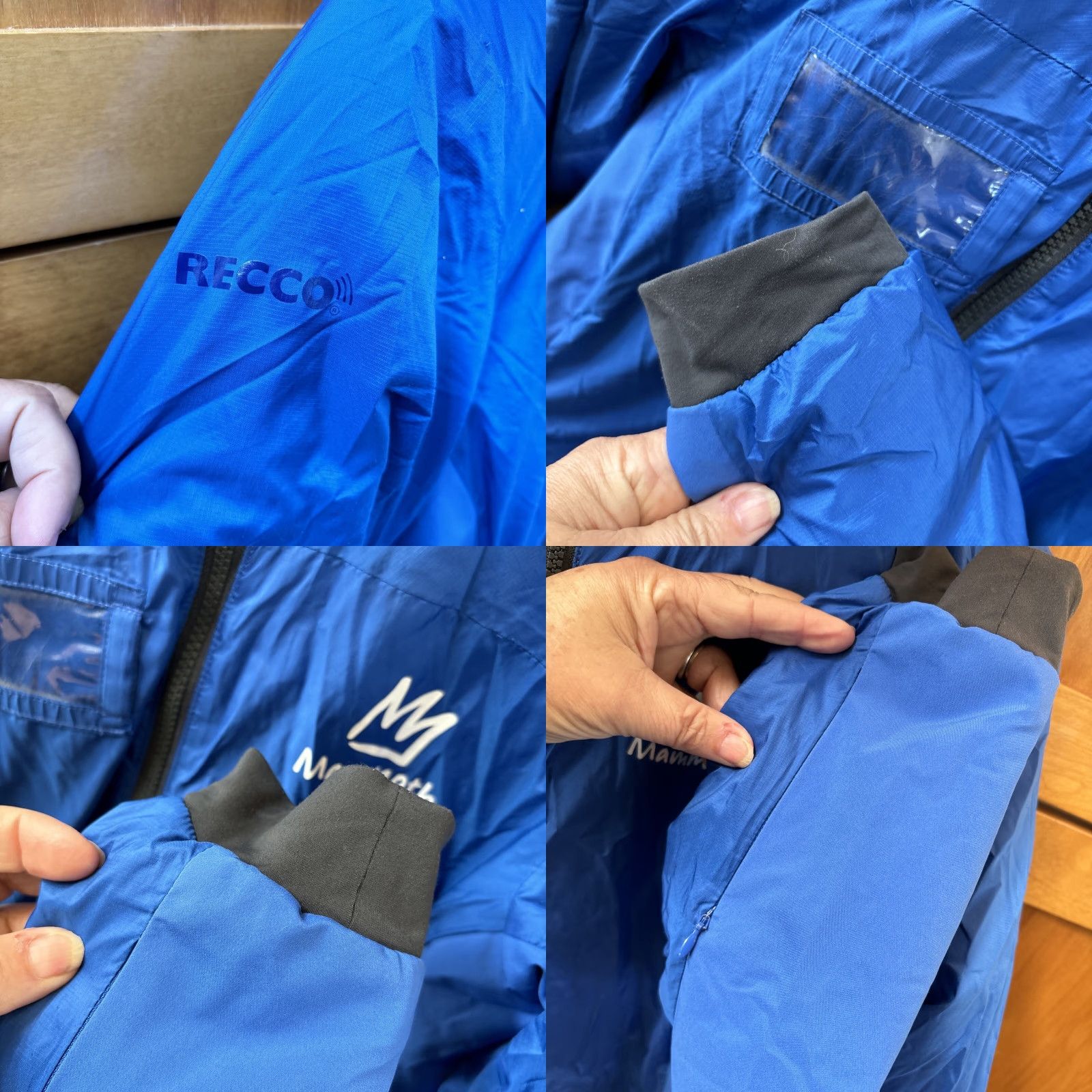 Helly Hansen Helly Hansen Jacket Women L Hooded Insulated Puffer Blue Mammoth Recco Coat Zip Size L / US 10 / IT 46 - 9 Thumbnail