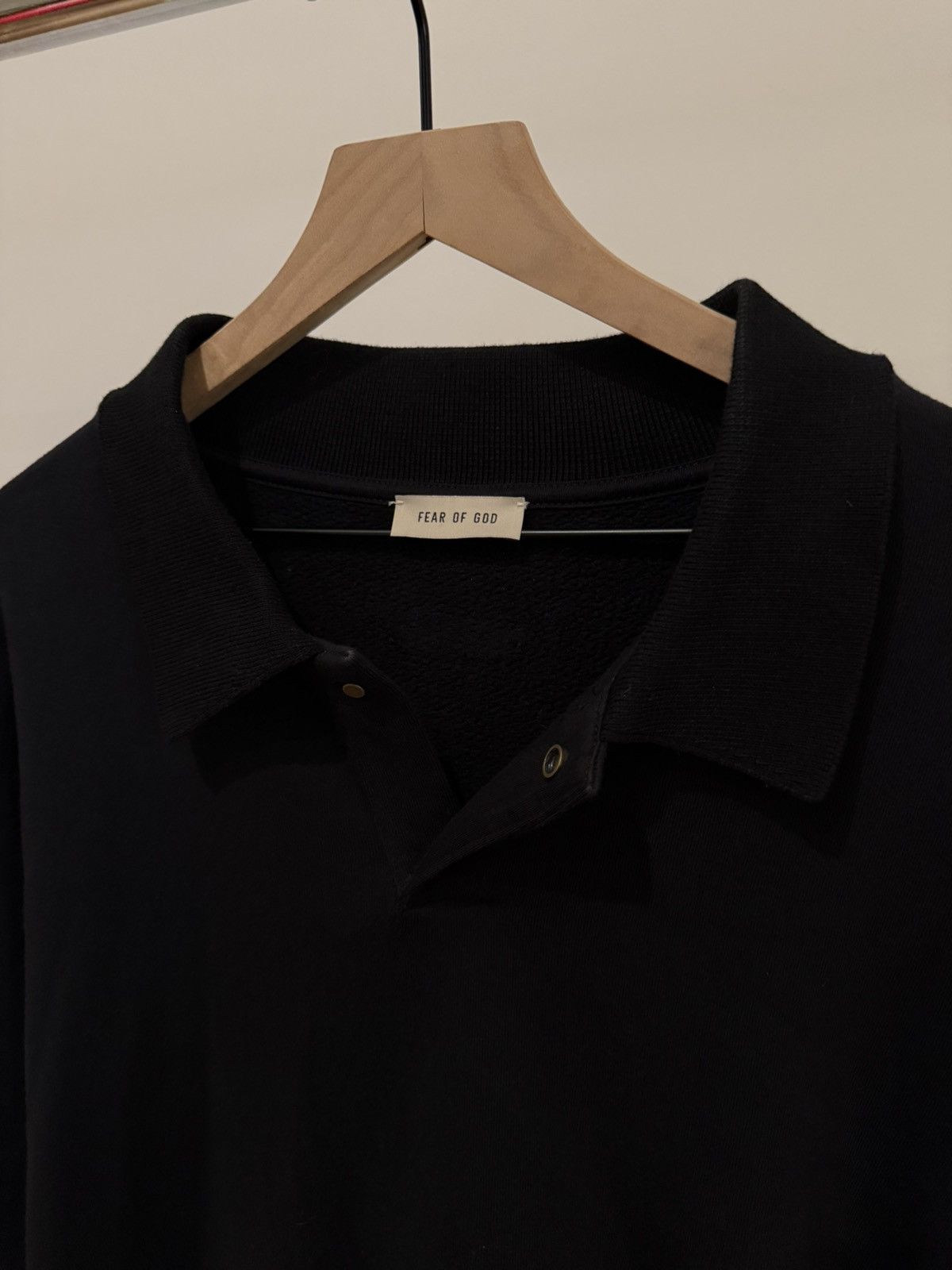 Fear of God Mainline Polo Sweatshirt Size US L / EU 52-54 / 3 - 4 Thumbnail