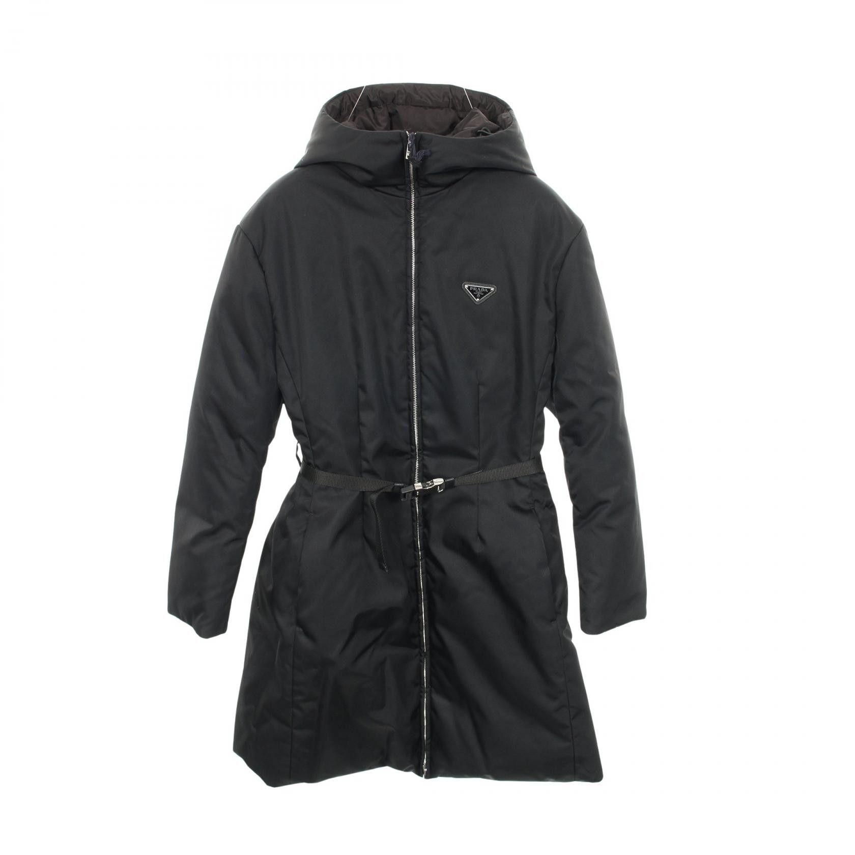 Prada Prada Prada Re-Nylon Down Jacket Textile Outerwear DUTY FREE for USA Size ONE SIZE - 1 Thumbnail