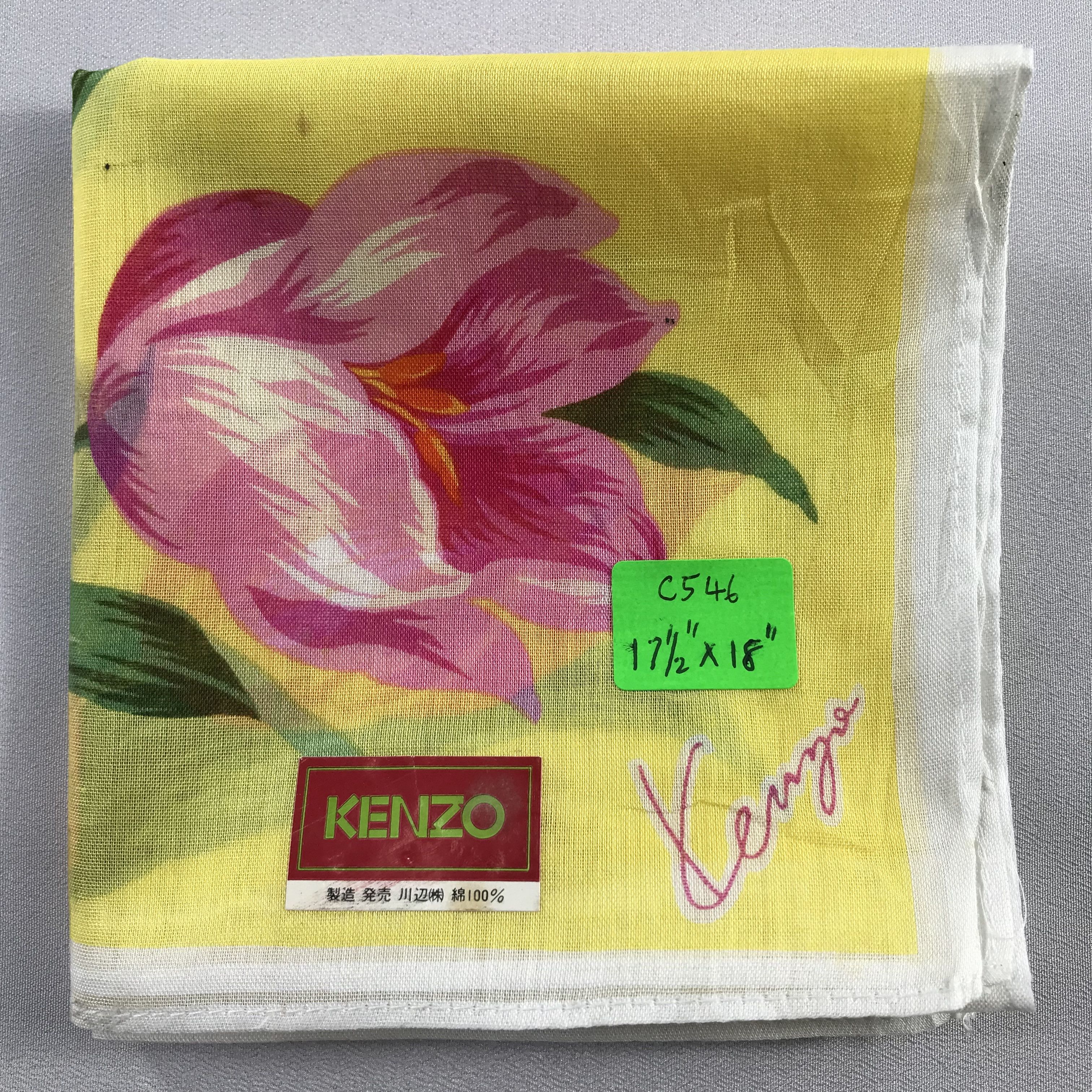 Kenzo Kenzo Handkerchief / Bandana / Neckerchief C546 Size ONE SIZE - 7 Thumbnail