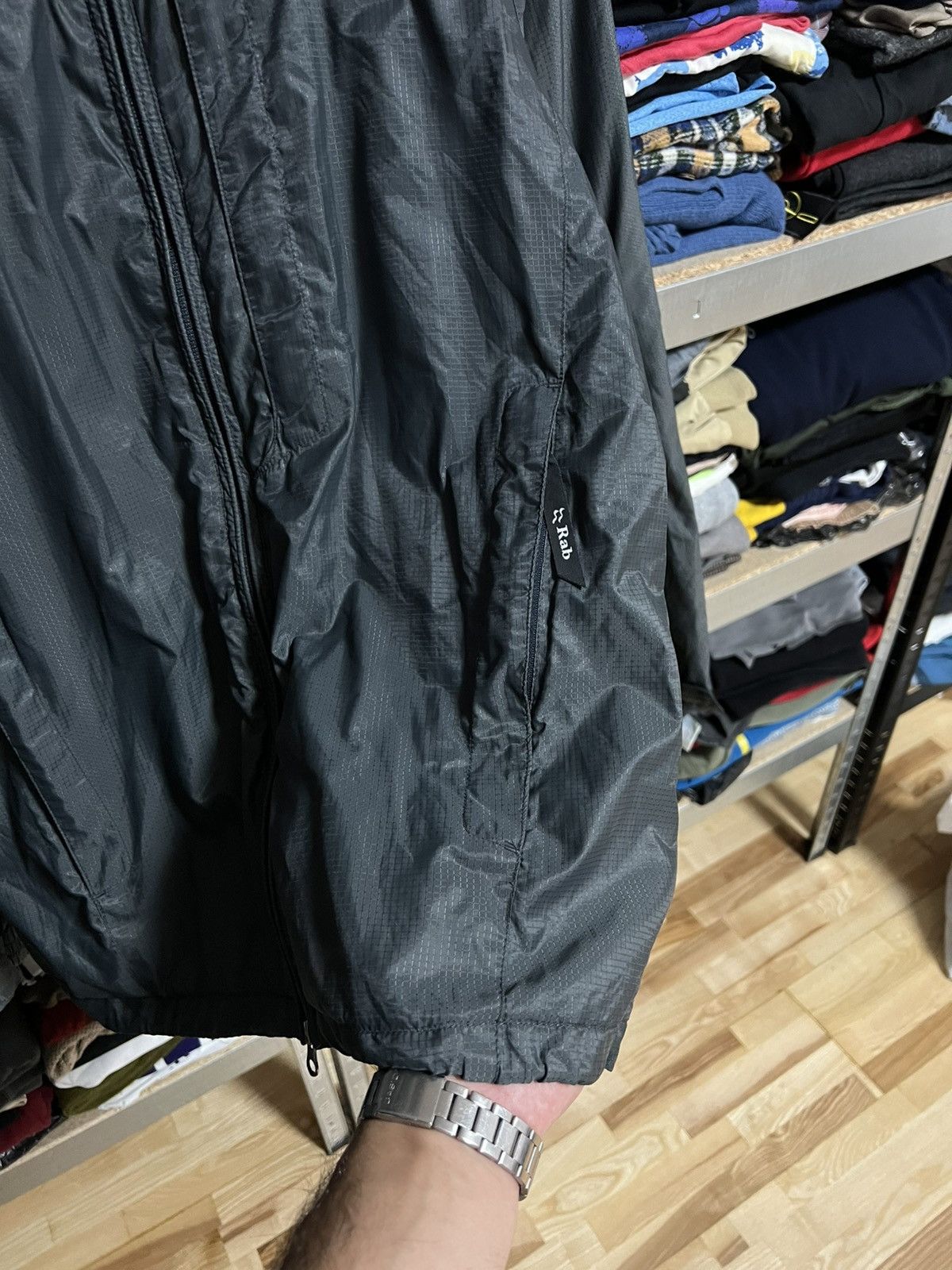 Rab Vintage Men’s Rab Nylon Track Full Zip Jacket Windbreaker L Size US L / EU 52-54 / 3 - 3 Thumbnail
