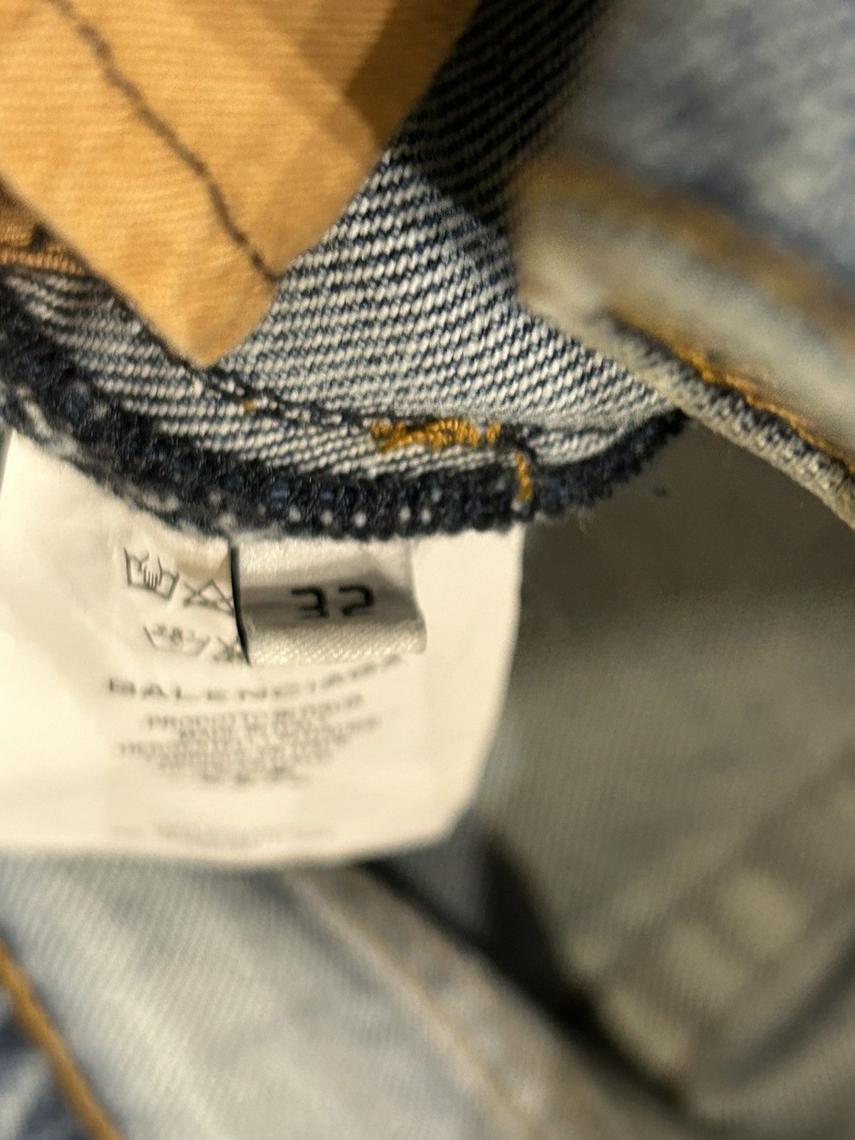 Balenciaga Balenciaga Denim Blue Size US 32 / EU 48 - 5 Thumbnail