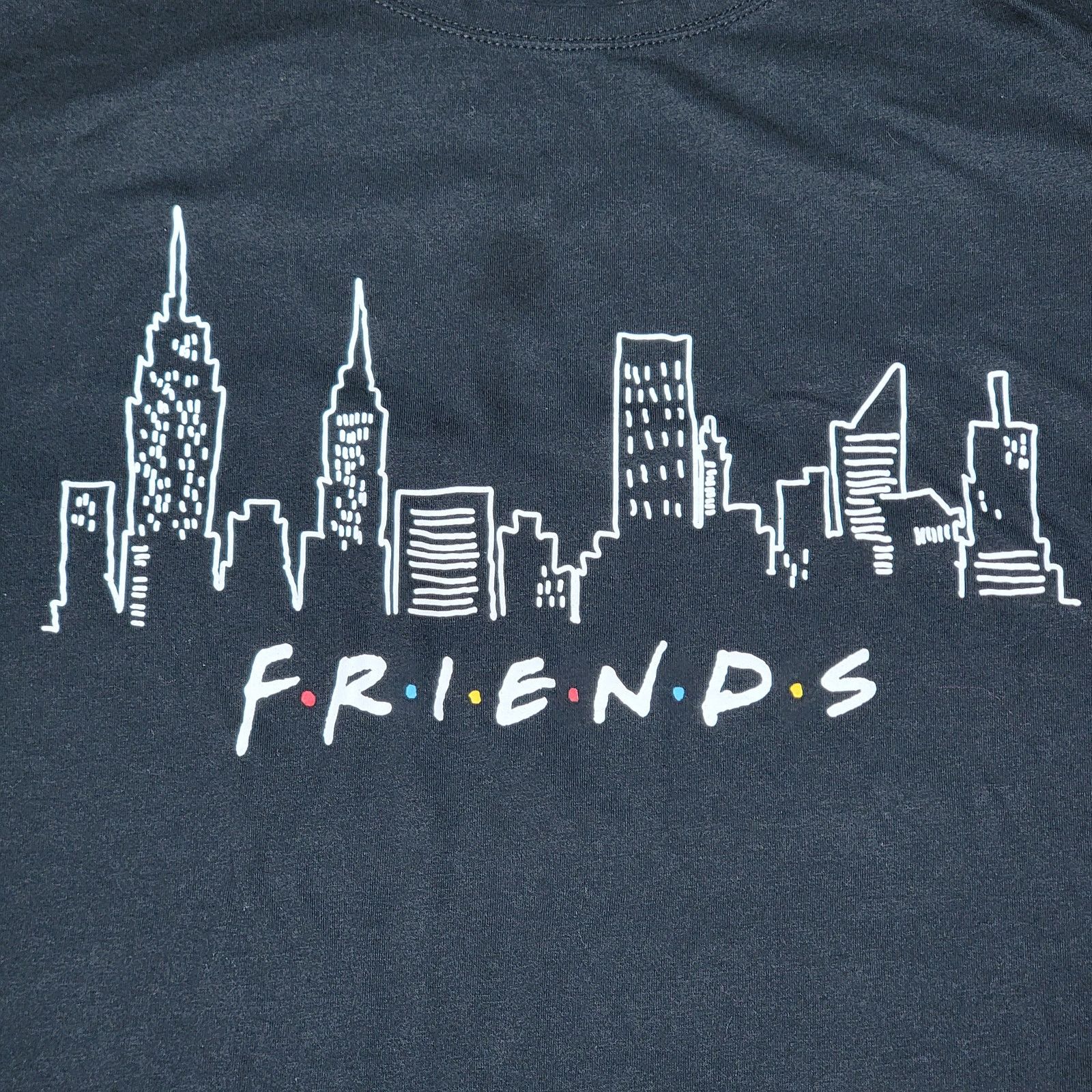 Other Evri x Friends Black Tee Friends Logo - Size 2X Size XXL / US 16-18 / IT 52-54 - 2 Thumbnail