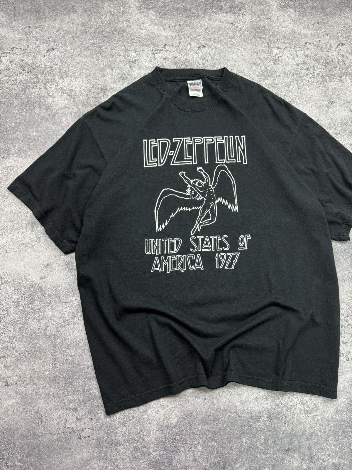 Led Zeppelin Vintage Led Zeppelin United States Of America 1977 T-Shirt Size US XL / EU 56 / 4 - 5 Thumbnail