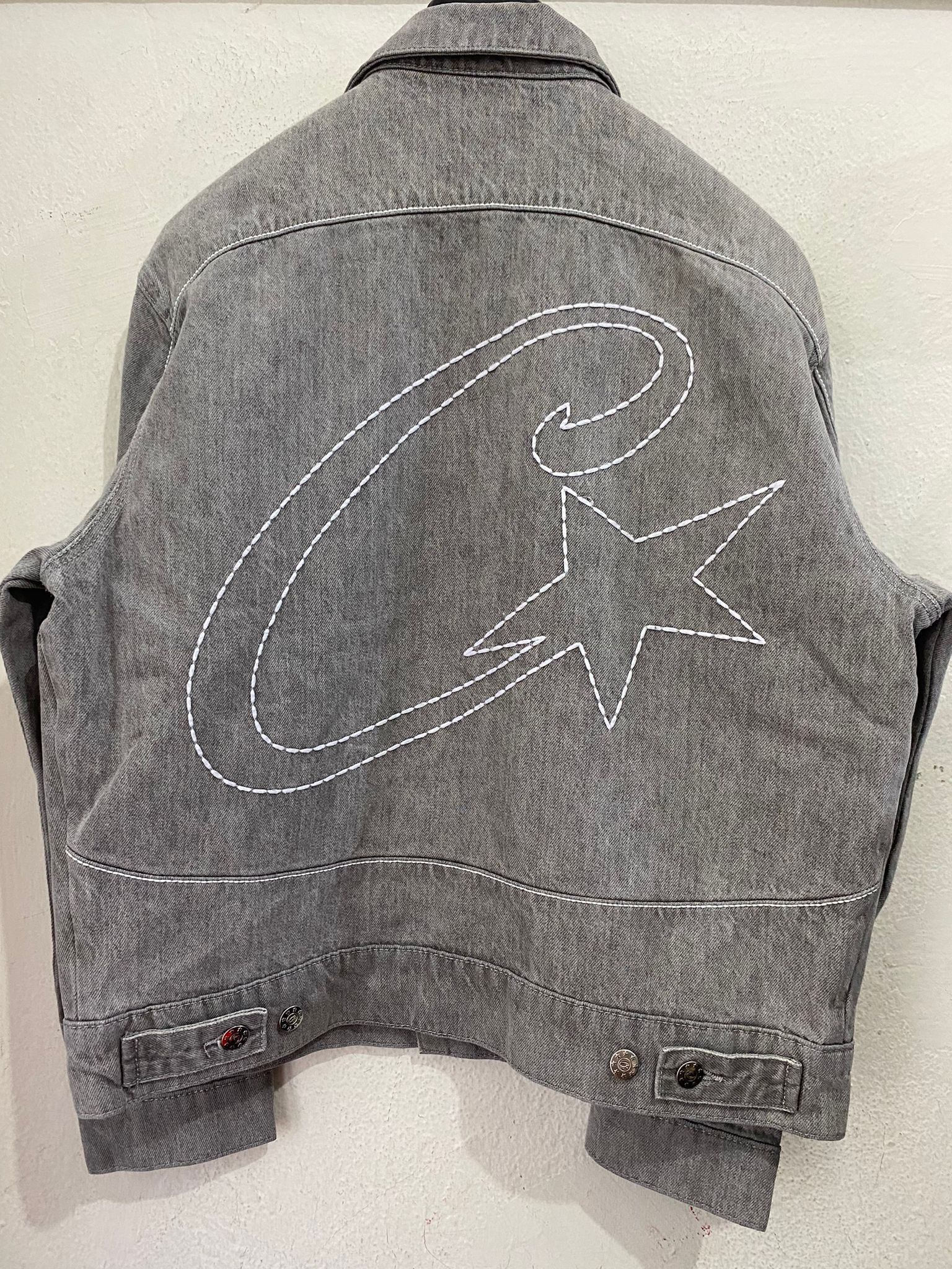Corteiz Corteiz C-Star Denim Trucker Jacket Size US S / EU 44-46 / 1 - 5 Thumbnail