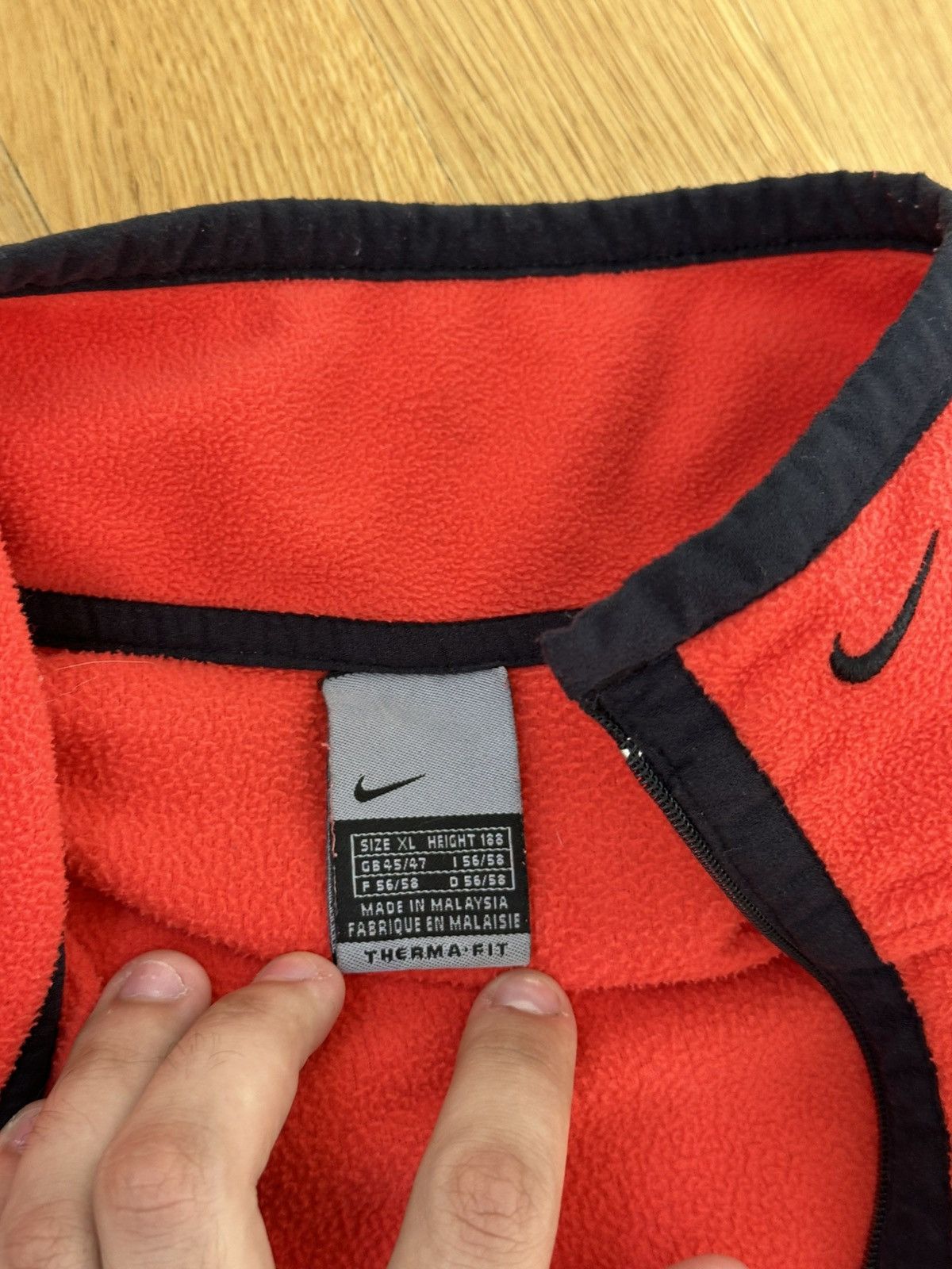 Nike Vintage Nike Therma-Fit Fleece Half-Zip Jacket Man Xl Size Size US XL / EU 56 / 4 - 9 Thumbnail