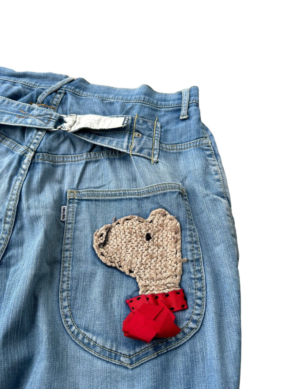 Ne-Net Ne-net by Issey Miyake buckle back jeans Size 30" / US 8 / IT 44 - 2 Thumbnail