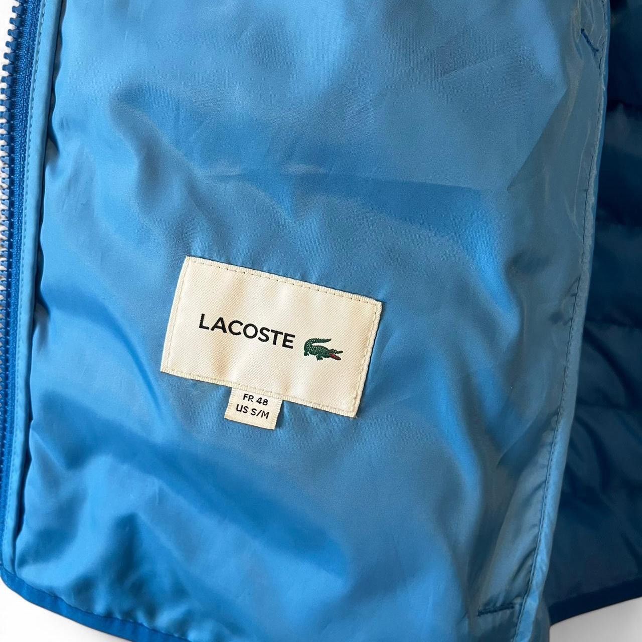 Lacoste Lacoste Men's Blue Puffer Jacket Size US S / EU 44-46 / 1 - 3 Thumbnail