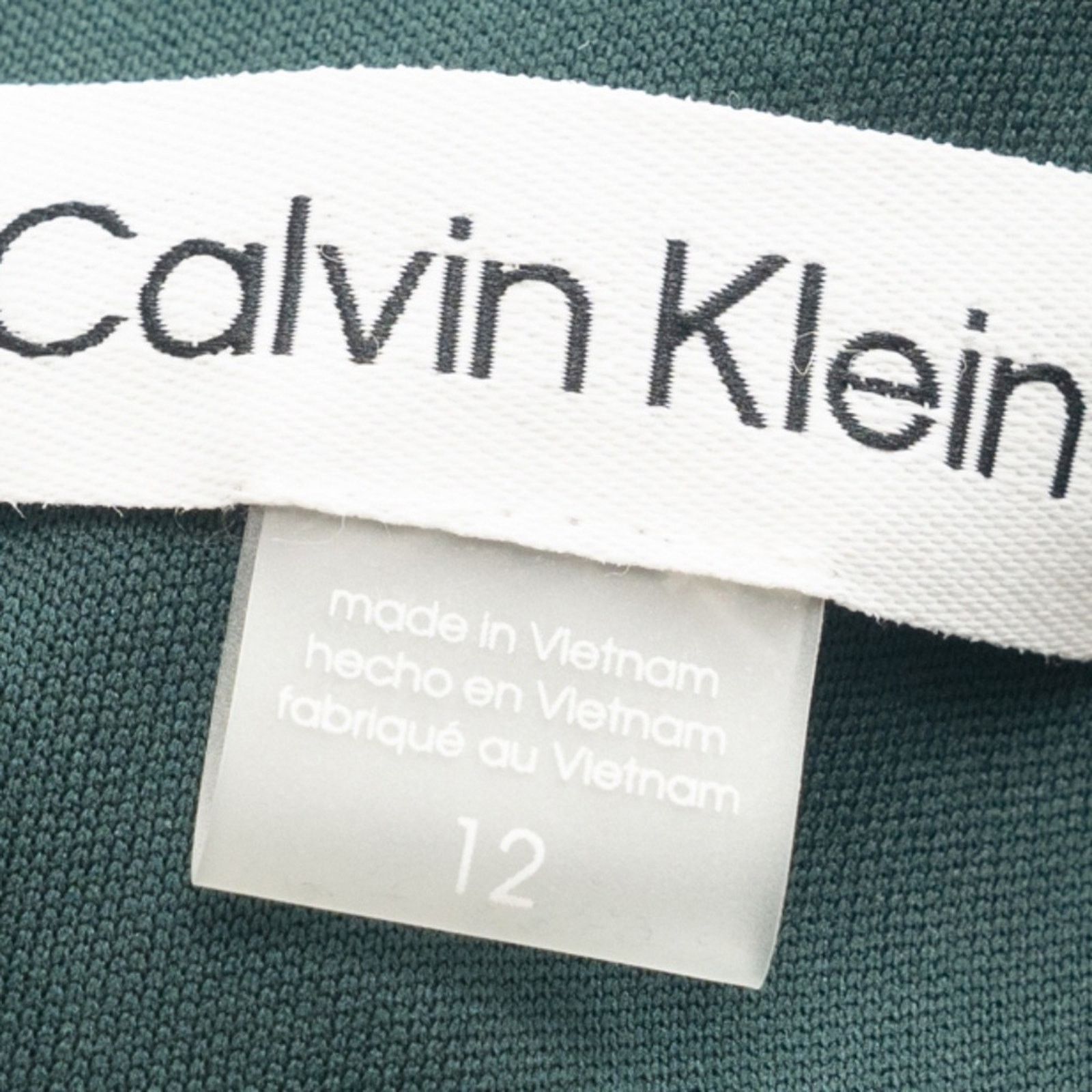 Calvin Klein Calvin Klein. Lux Velvet Wrapped Dress Size XL / US 12-14 / IT 48-50 - 16 Thumbnail