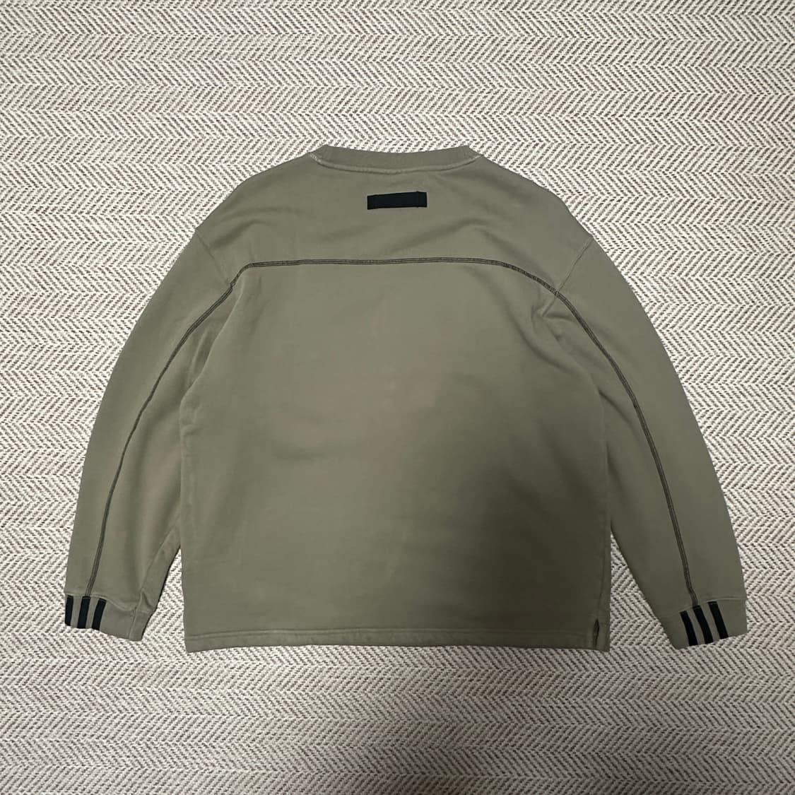 Adidas Olive Adidas Utility Sweatshirt Size US M / EU 48-50 / 2 - 2 Thumbnail