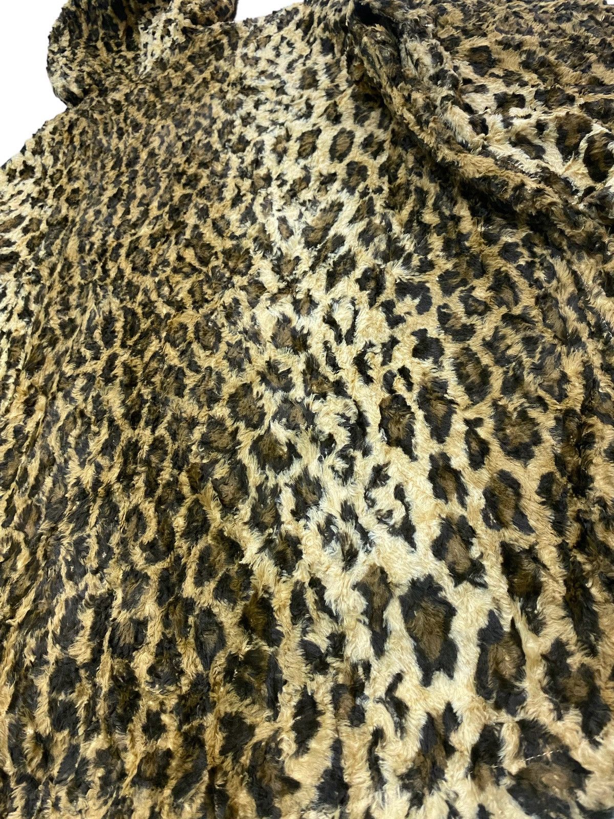 Supreme Leopard Half Zip Hoodie XL