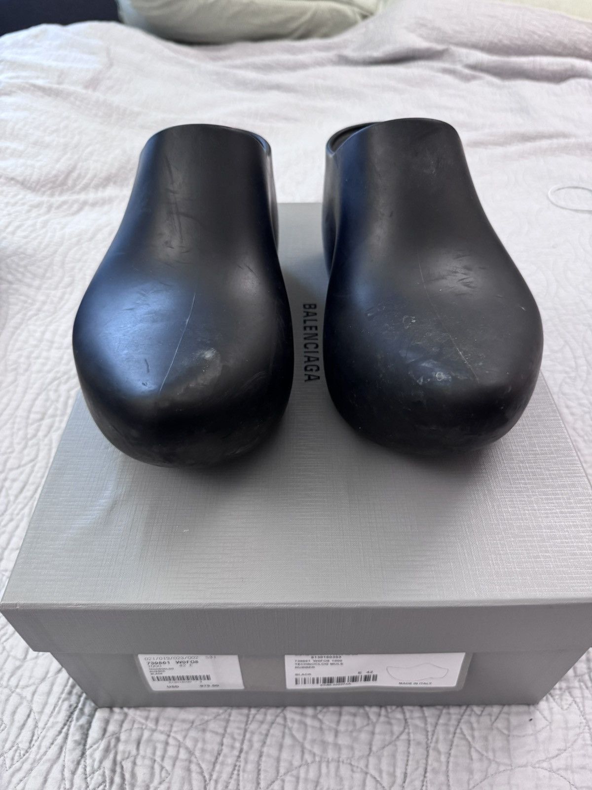 Balenciaga Balenciaga Rubber Technoclog Size 42 Size US 9 / EU 42 - 2 Thumbnail