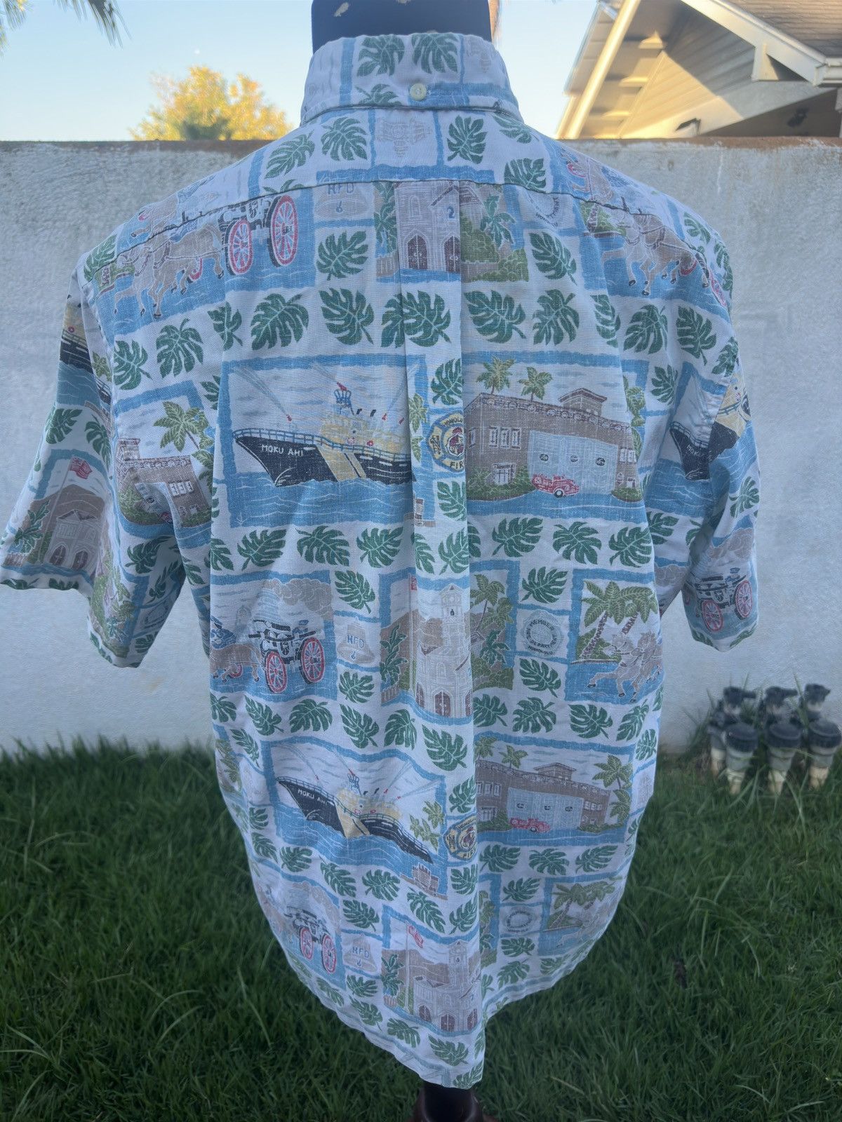 Reyn Spooner Reyn Spooner Dietrich Varez Honolulu Fire Department Men's L Size US L / EU 52-54 / 3 - 2 Thumbnail