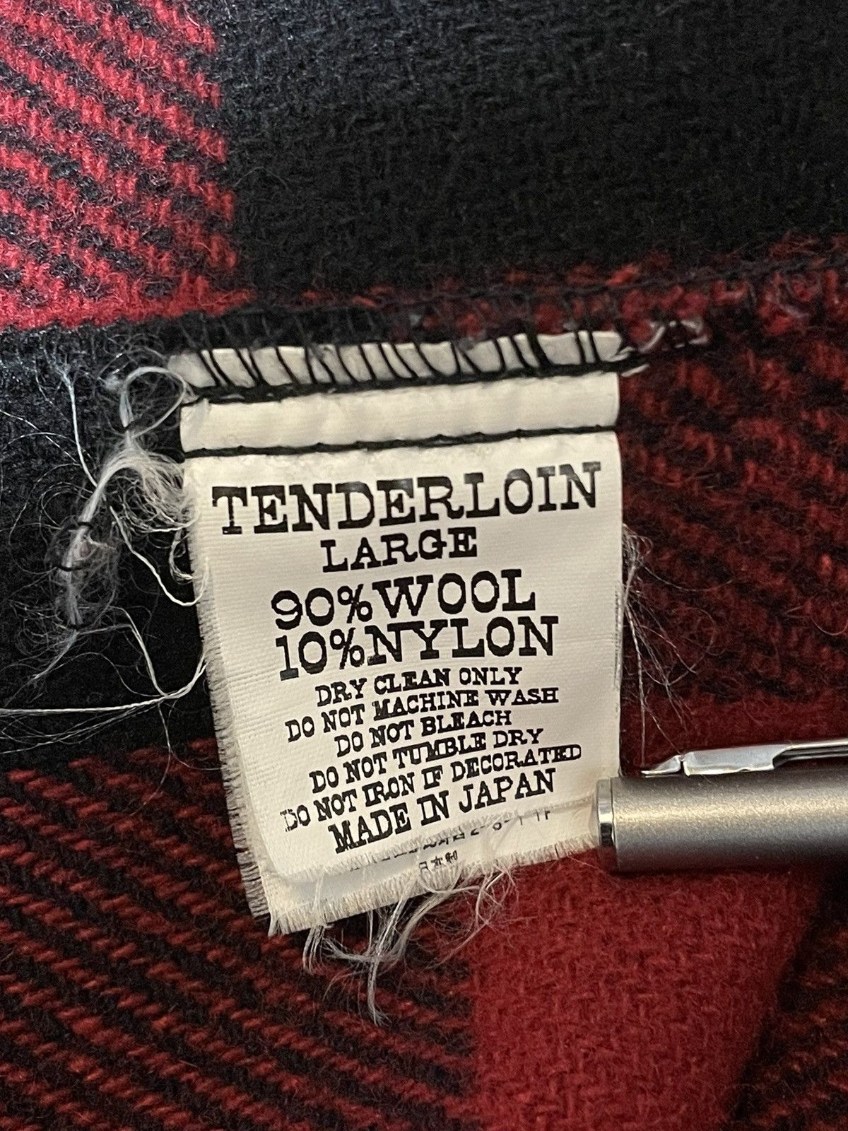 At Last & Co Rare Tenderloin Flannel CPO Jacket Size US L / EU 52-54 / 3 - 6 Thumbnail