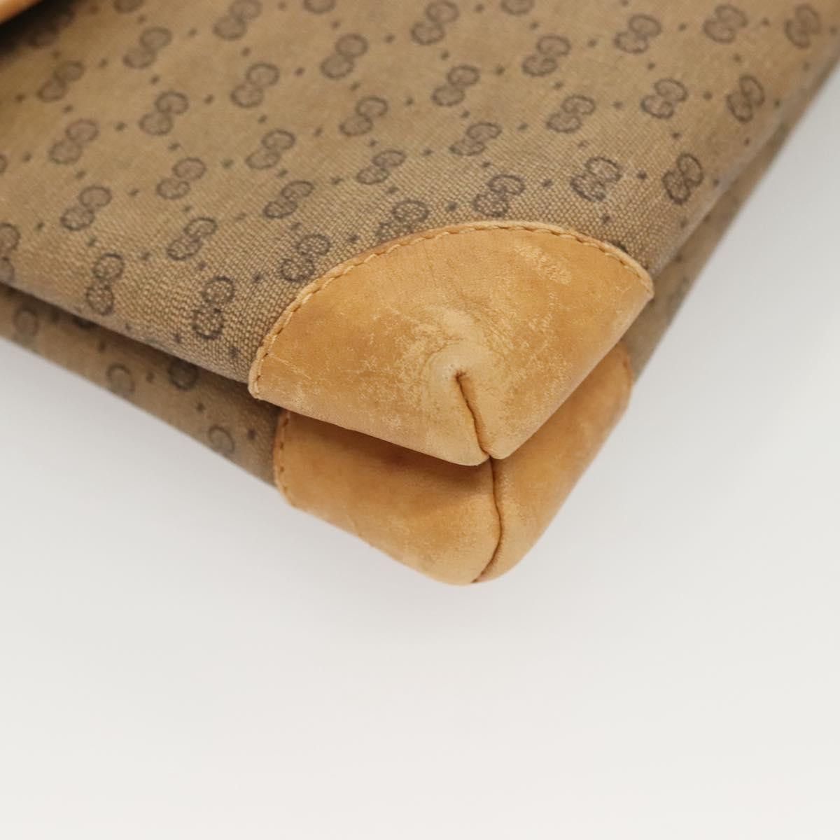 Gucci GUCCI Micro GG Supreme Shoulder Bag Pvc Beige Gold 007 92 Size ONE SIZE - 10 Thumbnail