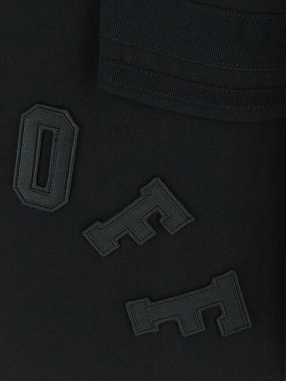 Off-White o1y0225 Logo Blazer in Black Size US M / EU 48-50 / 2 - 3 Thumbnail
