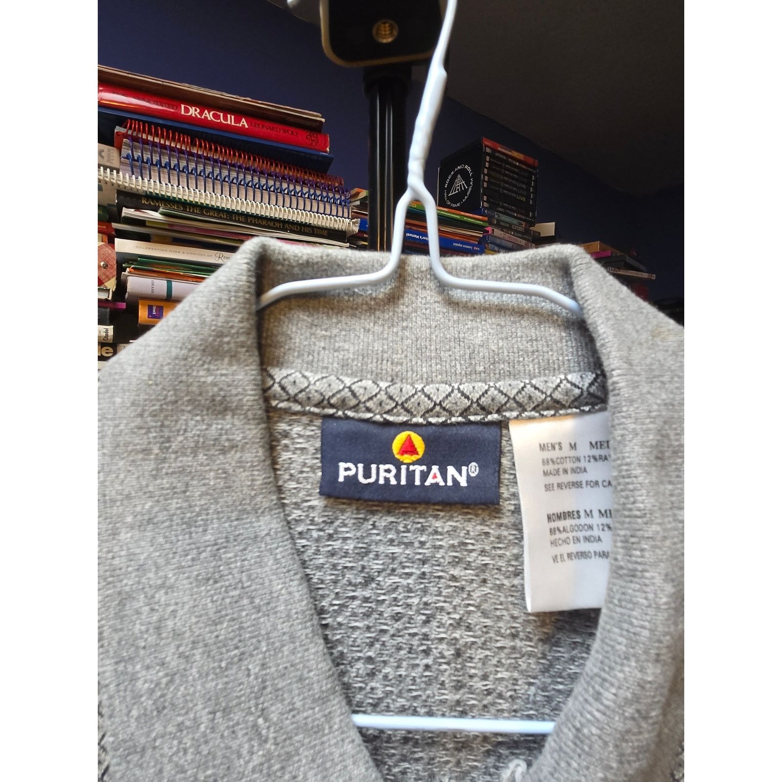 Puritan Puritan M gray collared shirt Size US M / EU 48-50 / 2 - 11 Thumbnail