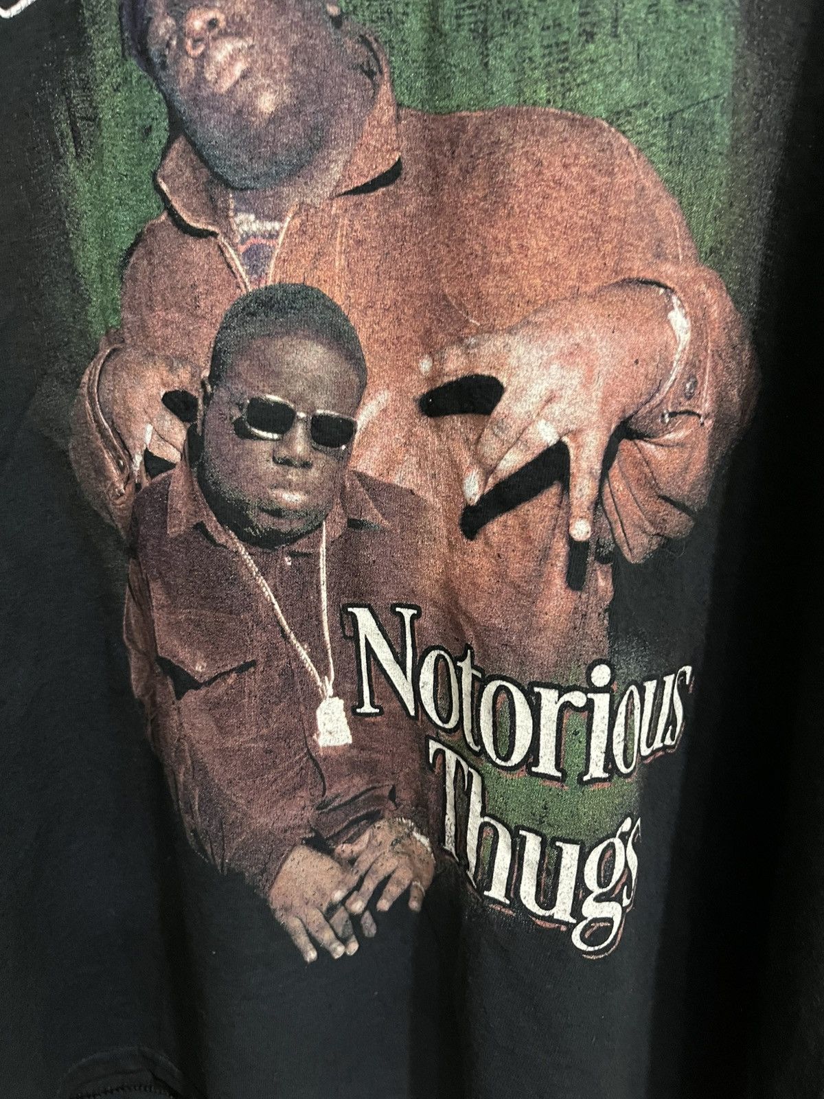 Rap Tees × Vintage Vintage Notorious B.I.G. “Biggie” Rap Tee – Size M Size US M / EU 48-50 / 2 - 3 Thumbnail