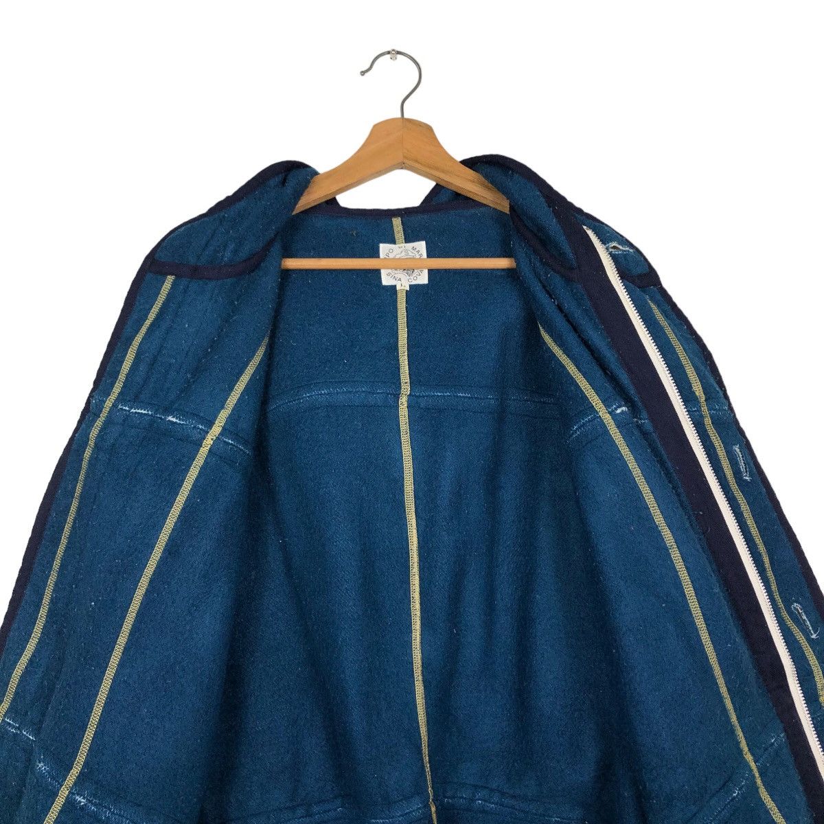 45rpm 🔥Vintage Wool Jacket Lupo Di Mare Sina Cova Button Size US L / EU 52-54 / 3 - 14 Thumbnail