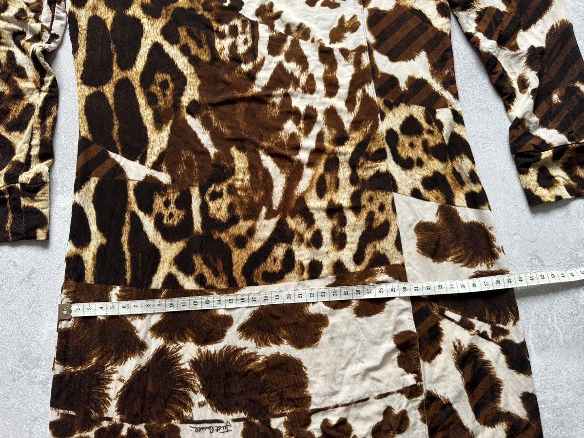 Just Cavalli Y2K Just Cavalli Leopard Print Viscose Long Dress Blouse Size M / US 6-8 / IT 42-44 - 14 Thumbnail