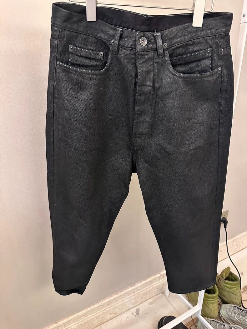 Rick Owens Rick Owens Waxed black cattle-2505 Size US 32 / EU 48 - 1 Thumbnail