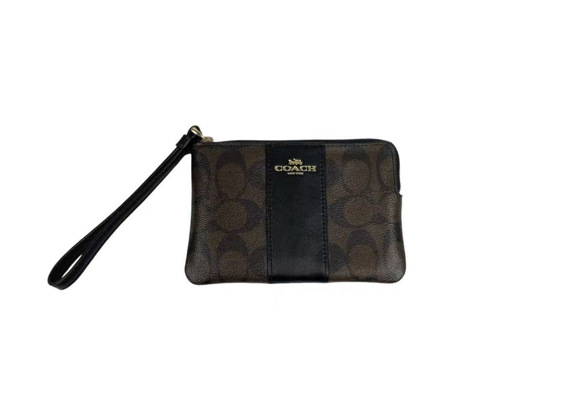 Coach COACH Signature Logo Print Clutch Wallet J31 Size ONE SIZE - 5 Thumbnail