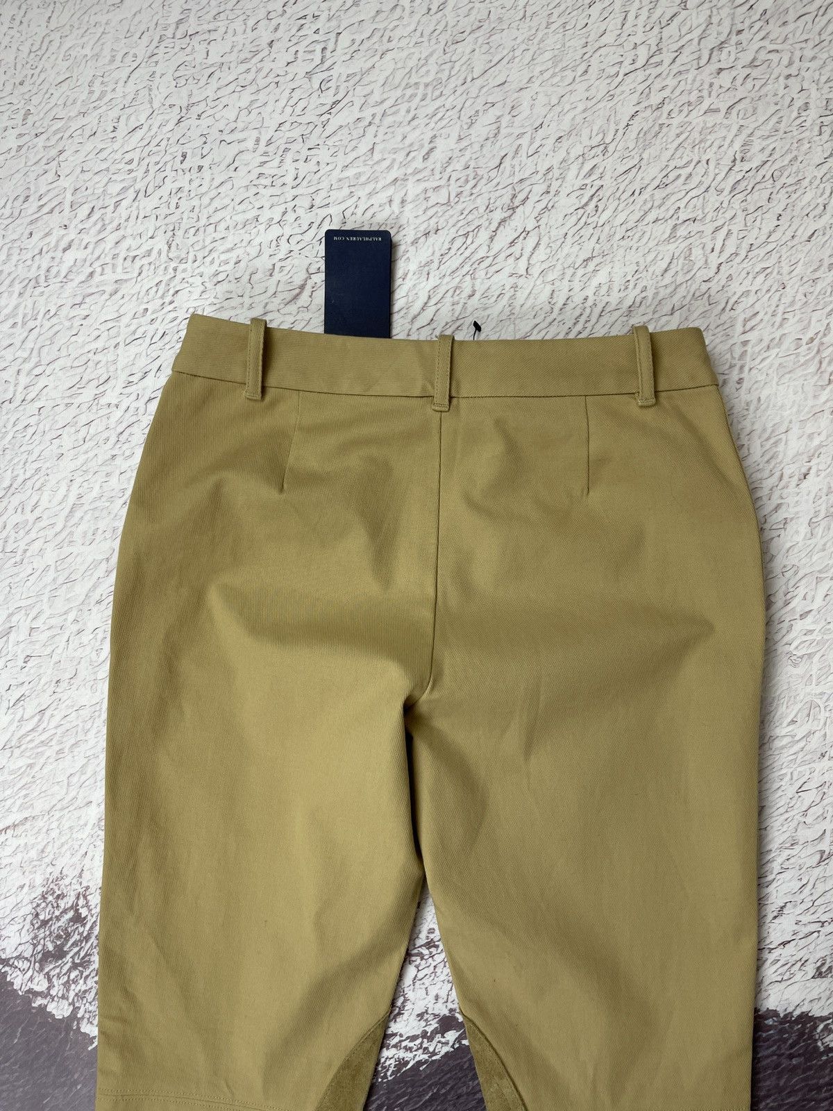 Polo Ralph Lauren Polo Ralph Lauren beige suede trim pants chinos Size 27" / US 4 / IT 40 - 12 Thumbnail