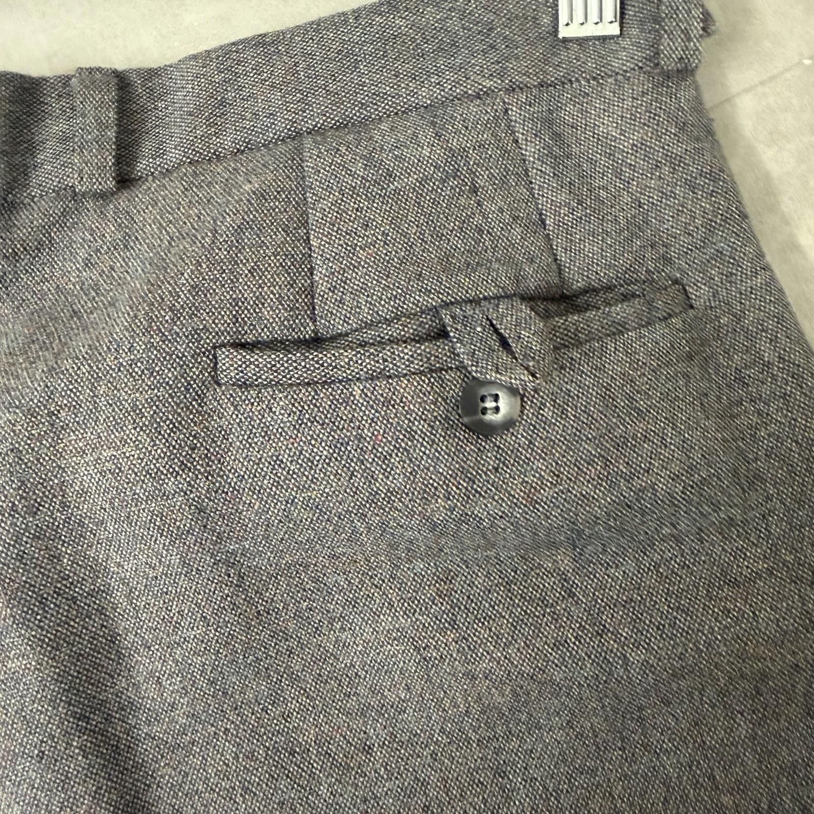 Yves Saint Laurent Yves Saint Laurent Vintage 70-80s Wool Tweed Trouser, ~32x28 Size US 32 / EU 48 - 6 Thumbnail