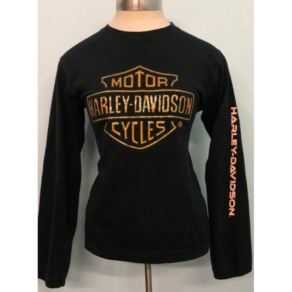 Harley Davidson Harley Davidson Shirt Small Women Long Sleeve, Strechy Size S / US 4 / IT 40 - 1 Thumbnail