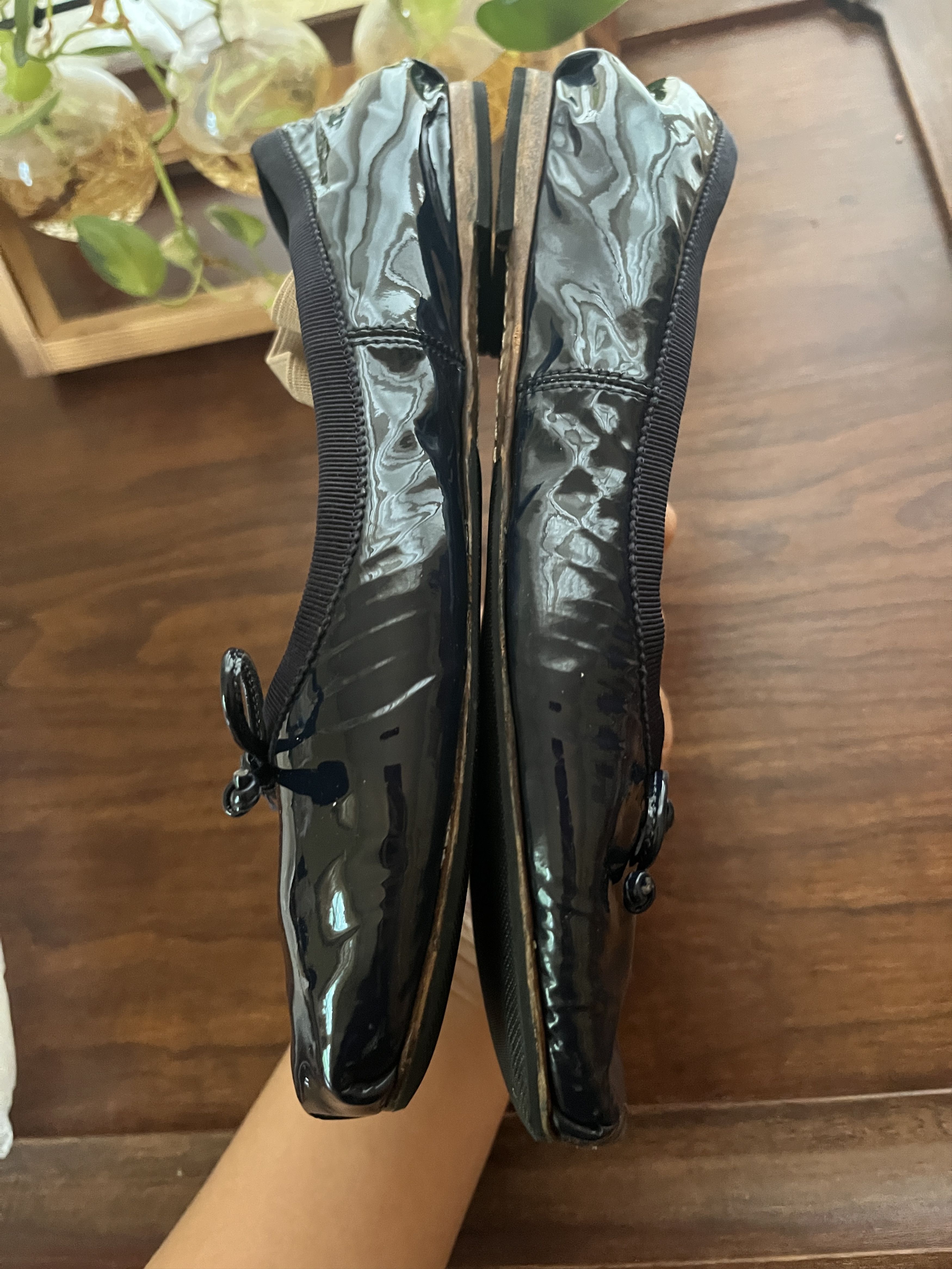 Miu Miu Miu Miu ballet flats size 35.5 dark navy Size US 5.5 / IT 35.5 - 6 Thumbnail
