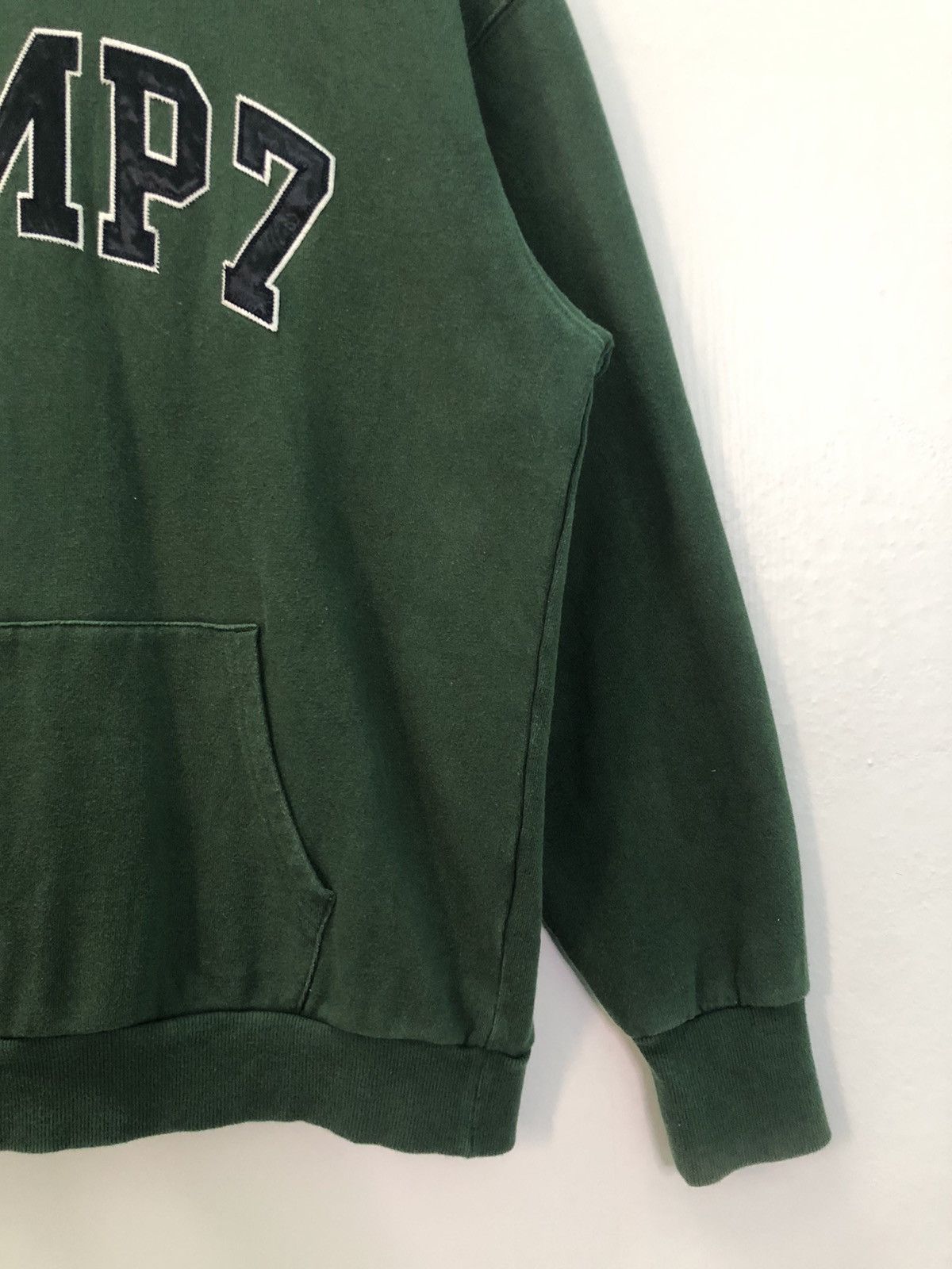 Japanese Brand × Vintage Camp7 Big Logo Boxy Hoodie Size US M / EU 48-50 / 2 - 6 Thumbnail
