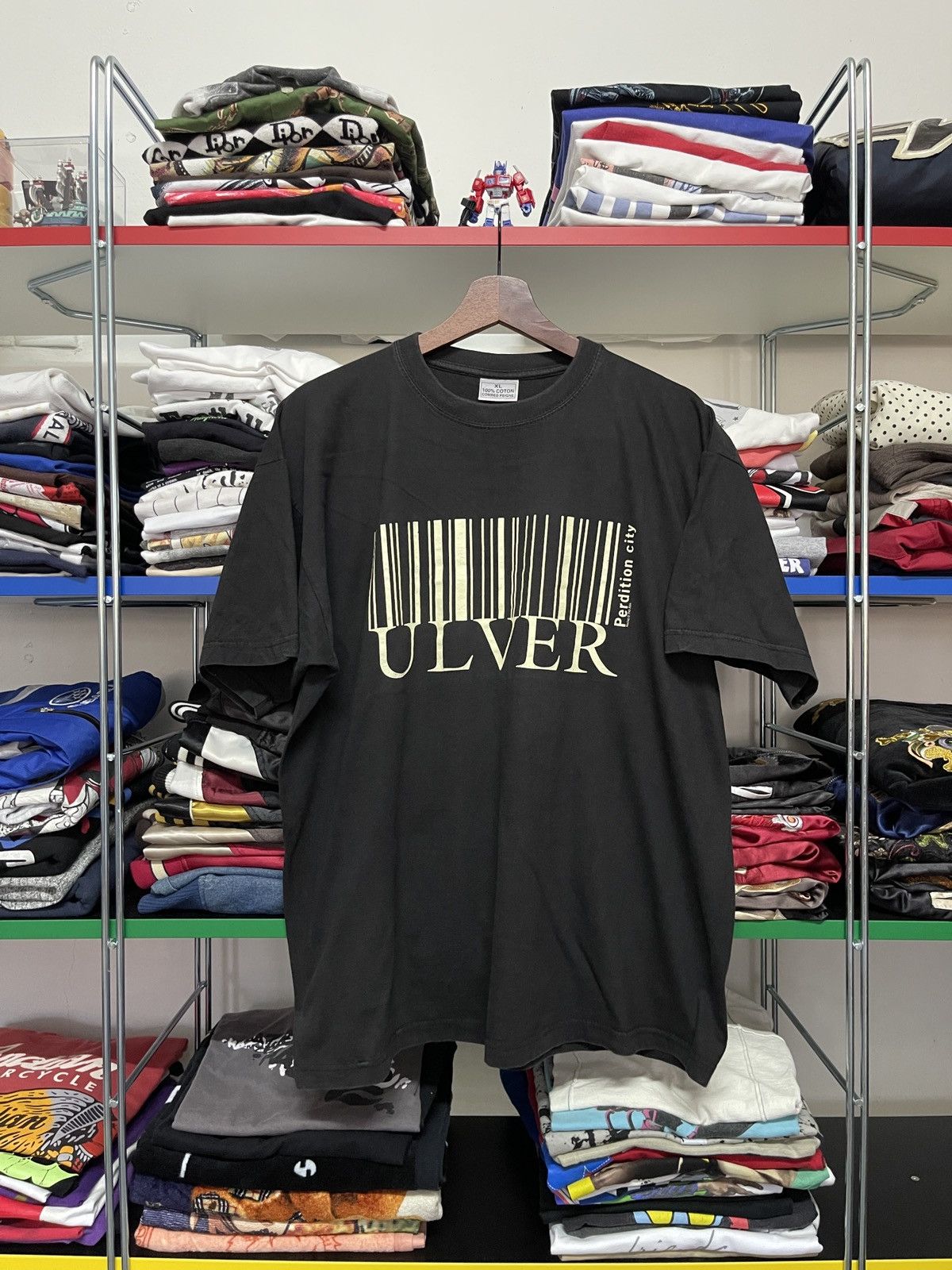 Band Tees Vintage Ulver Perdition City Rave Electronic Band Tee Size US XL / EU 56 / 4 - 1 Thumbnail