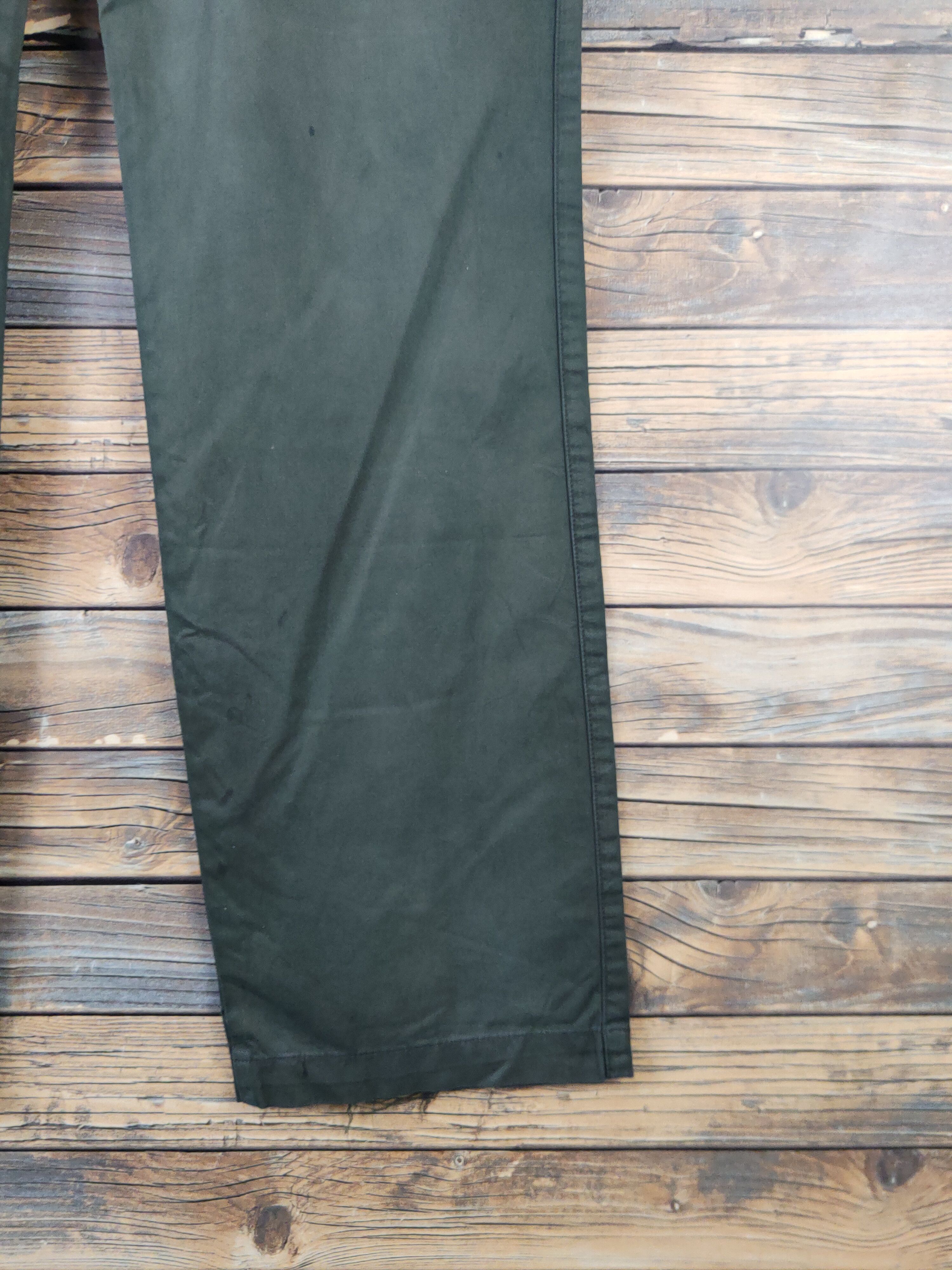 Japanese Brand DLL Uniqlo Green Multipocket Tactical Cargo Pants #239 Size US 35 - 6 Thumbnail