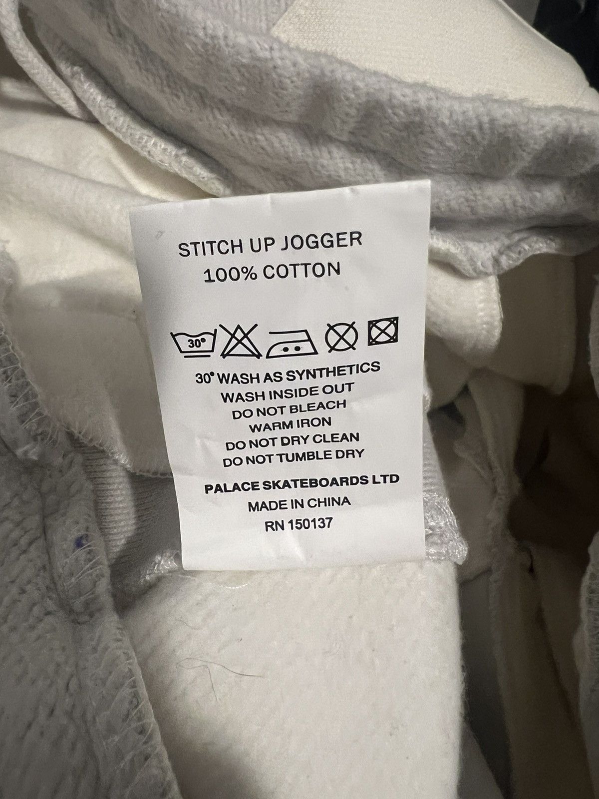 Palace Stitch Up Joggers Size US 30 / EU 46 - 4 Thumbnail