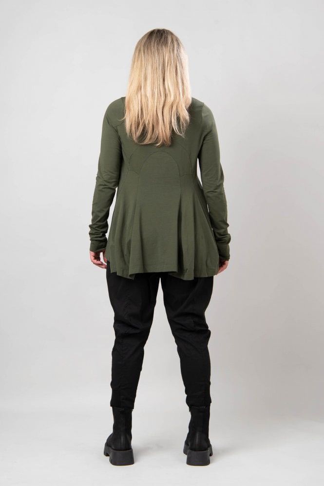 Rundholz Rundholz Black Label Avantgarde Cotton Teal Longsleeve Size S / US 4 / IT 40 - 4 Thumbnail