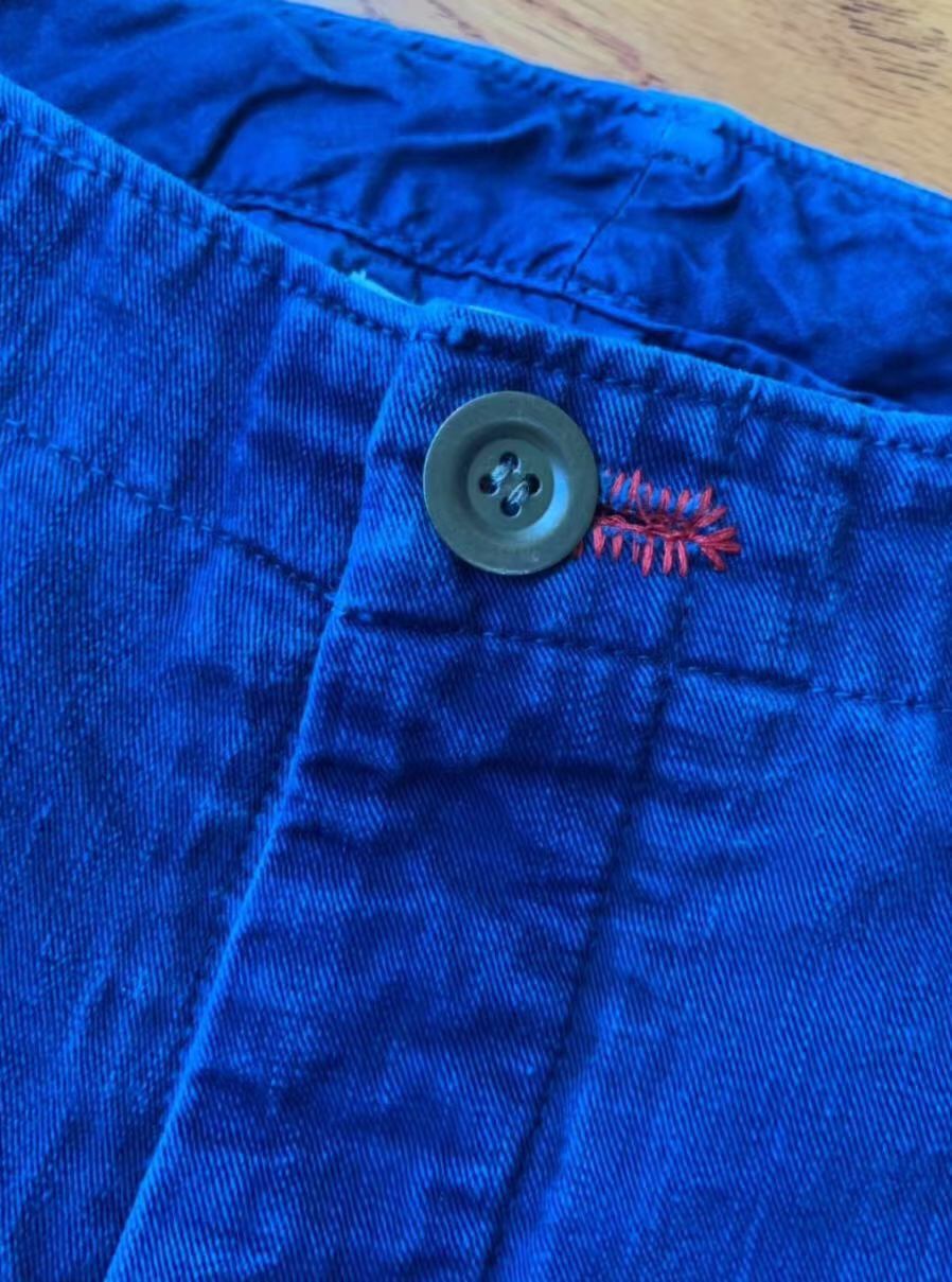 Visvim VISVIM GIZA ICT blue dyed cropped pants2412-Nextarrow Size US 30 / EU 46 - 4 Thumbnail