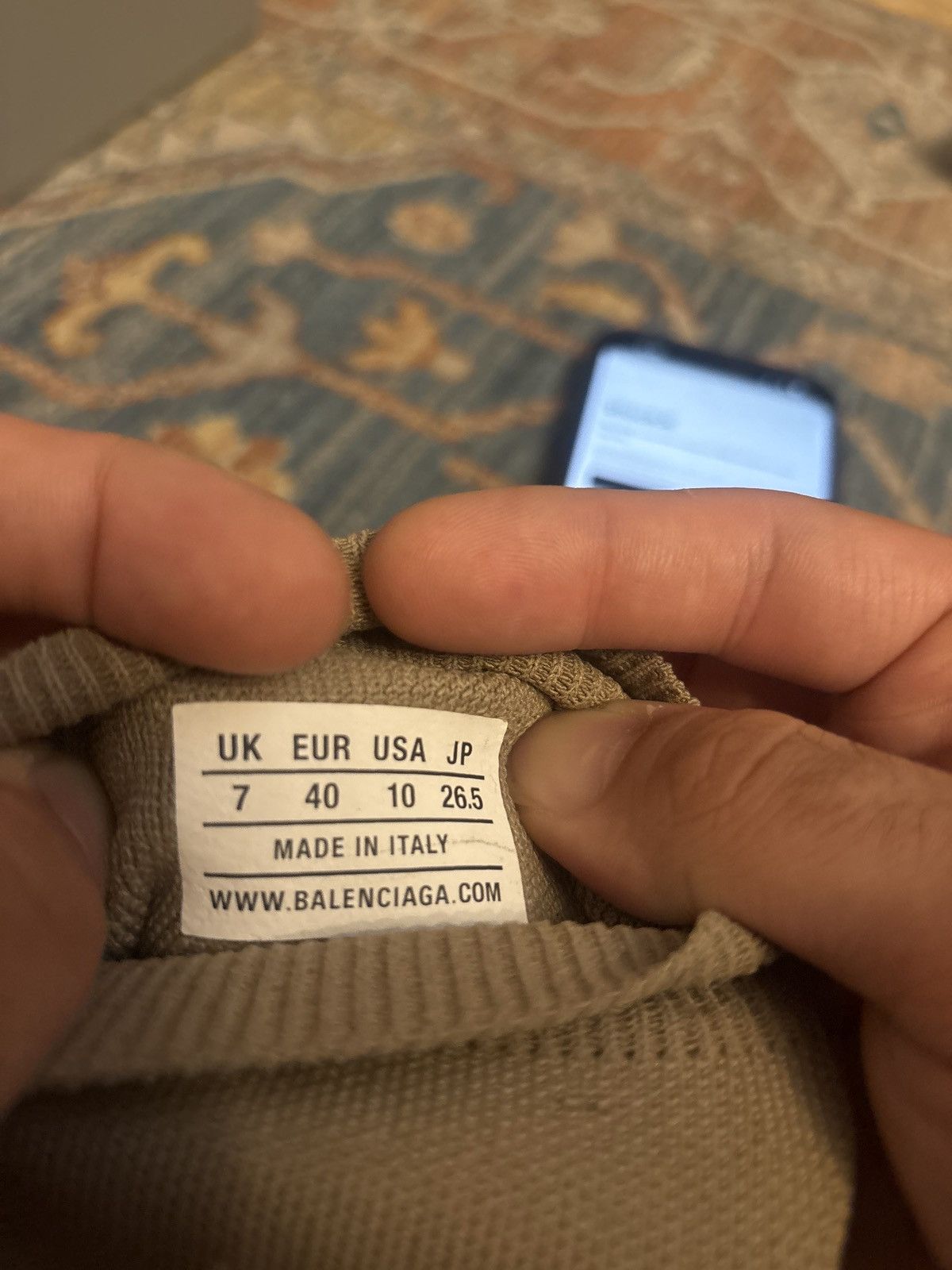 Balenciaga Speed 2.0 Graffiti_ Rec Knit Graffati Sole Dietro Size US 10 / EU 43 - 6 Thumbnail